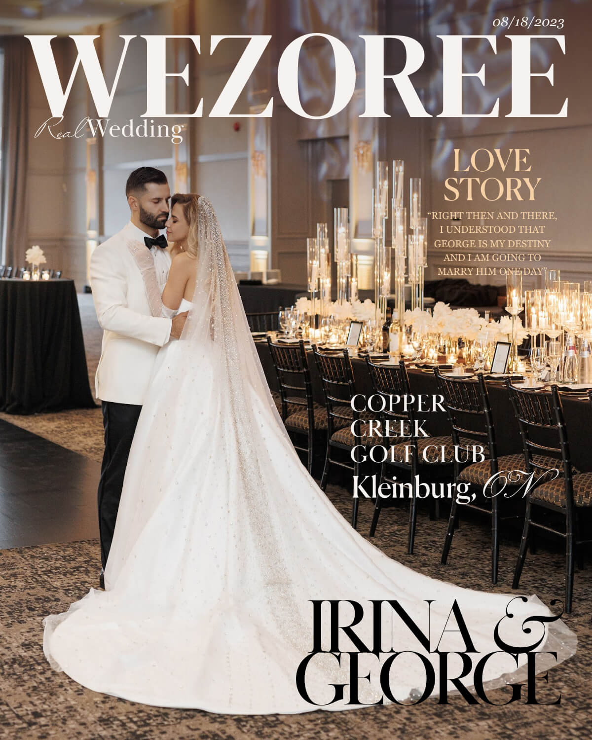 Destined to Be: The Copper Creek Golf Club Union of Irina & George Destined to Be: The Copper Creek Golf Club Union of Irina & George photo