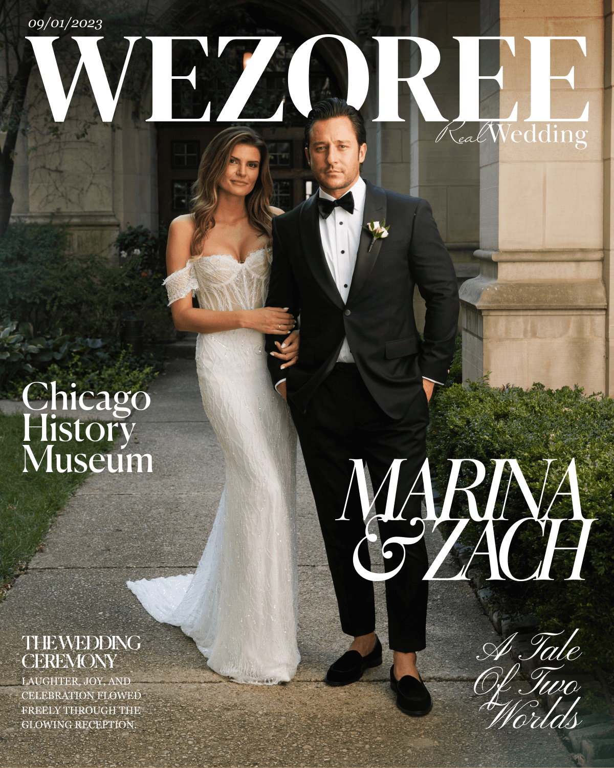 A Tale of Two Worlds: Marina & Zach's Chic Chicago History Museum Wedding A Tale of Two Worlds: Marina & Zach's Chic Chicago History Museum Wedding photo
