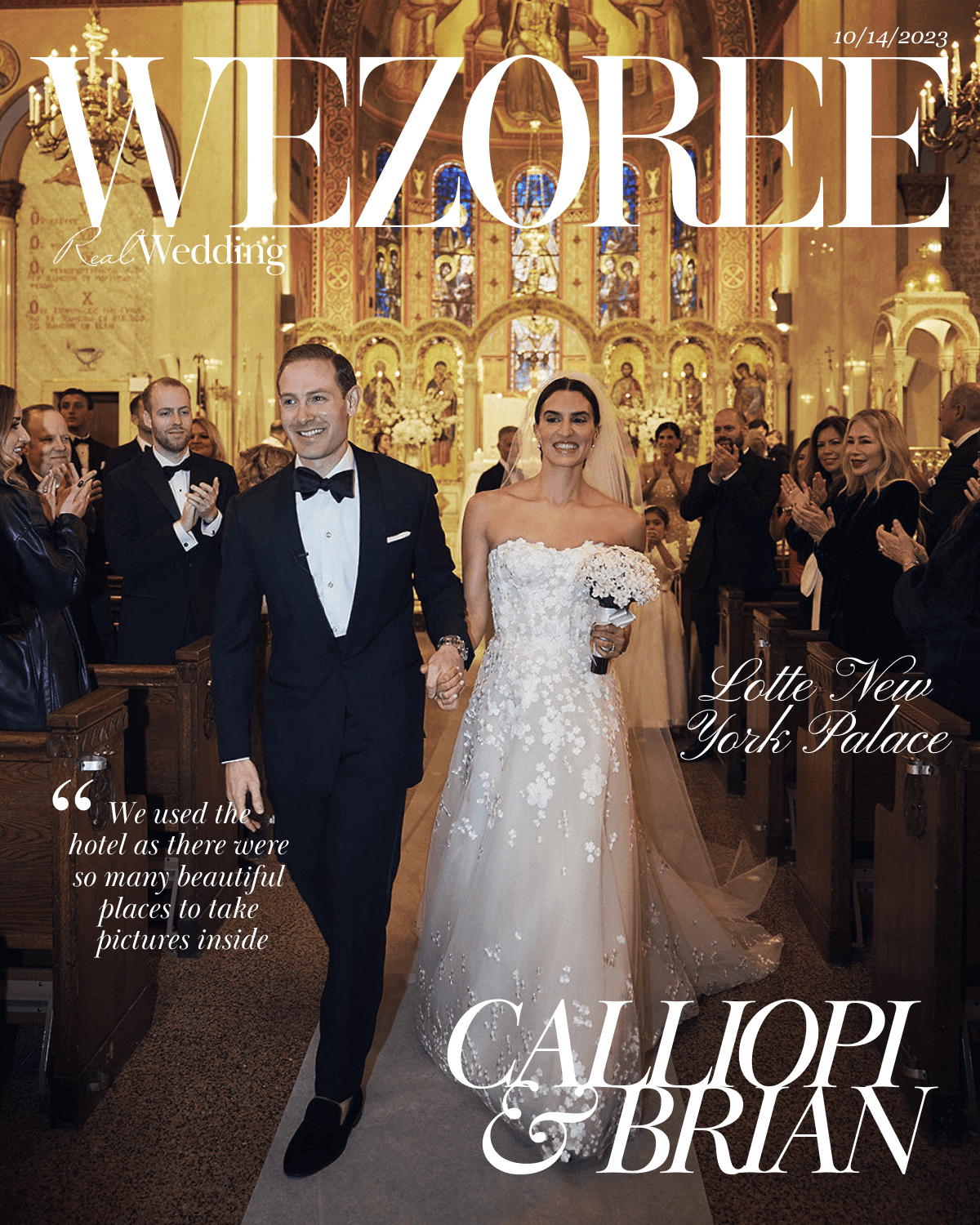 Two Hearts Finally Aligned at the Lotte New York Palace: Calliopi & Brian's Meant-to-Be Marriage  Two Hearts Finally Aligned at the Lotte New York Palace: Calliopi & Brian's Meant-to-Be Marriage  photo