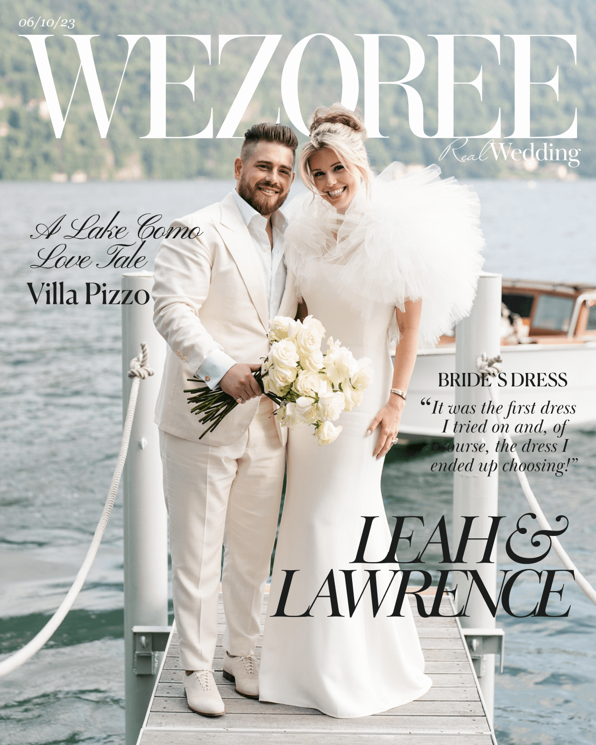 Leah & Lawrence: A Lake Como Love Tale at Villa Pizzo Leah & Lawrence: A Lake Como Love Tale at Villa Pizzo photo
