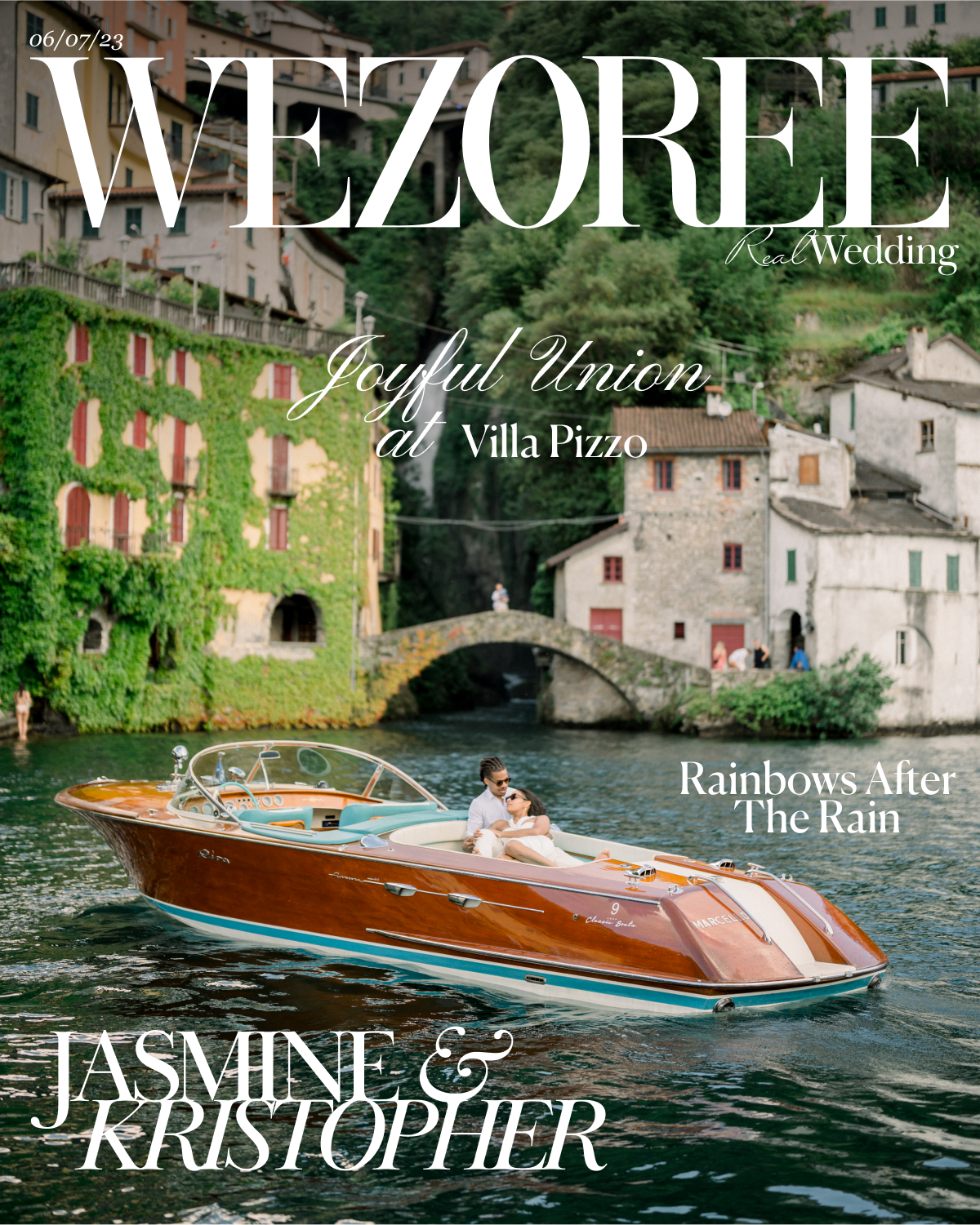 Rainbows After the Rain: Jasmine and Kristopher's Joyful Union at Villa Pizzo Rainbows After the Rain: Jasmine and Kristopher's Joyful Union at Villa Pizzo photo