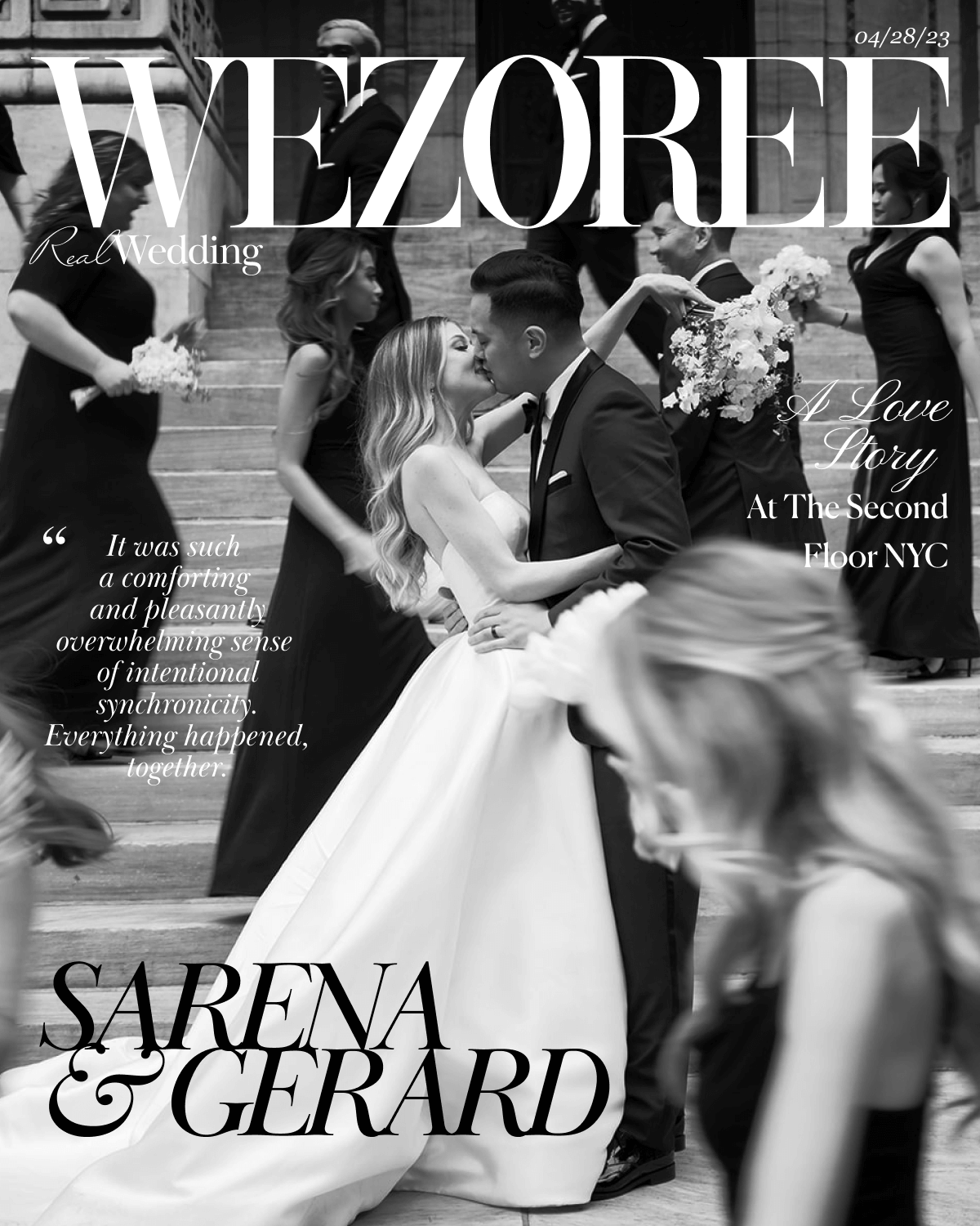 Sarena & Gerard: A Love Story Sealed With The Kiss at the Second Floor NYC Sarena & Gerard: A Love Story Sealed With The Kiss at the Second Floor NYC photo