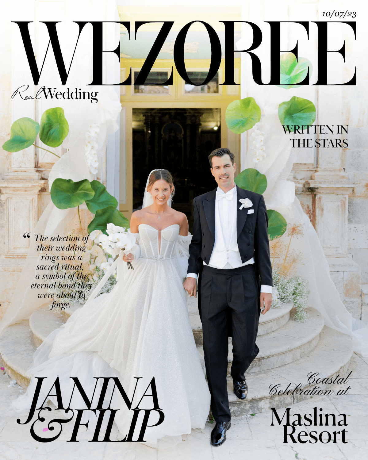 Written in the Stars: Janina and Filip's Coastal Celebration at Maslina Resort Written in the Stars: Janina and Filip's Coastal Celebration at Maslina Resort photo