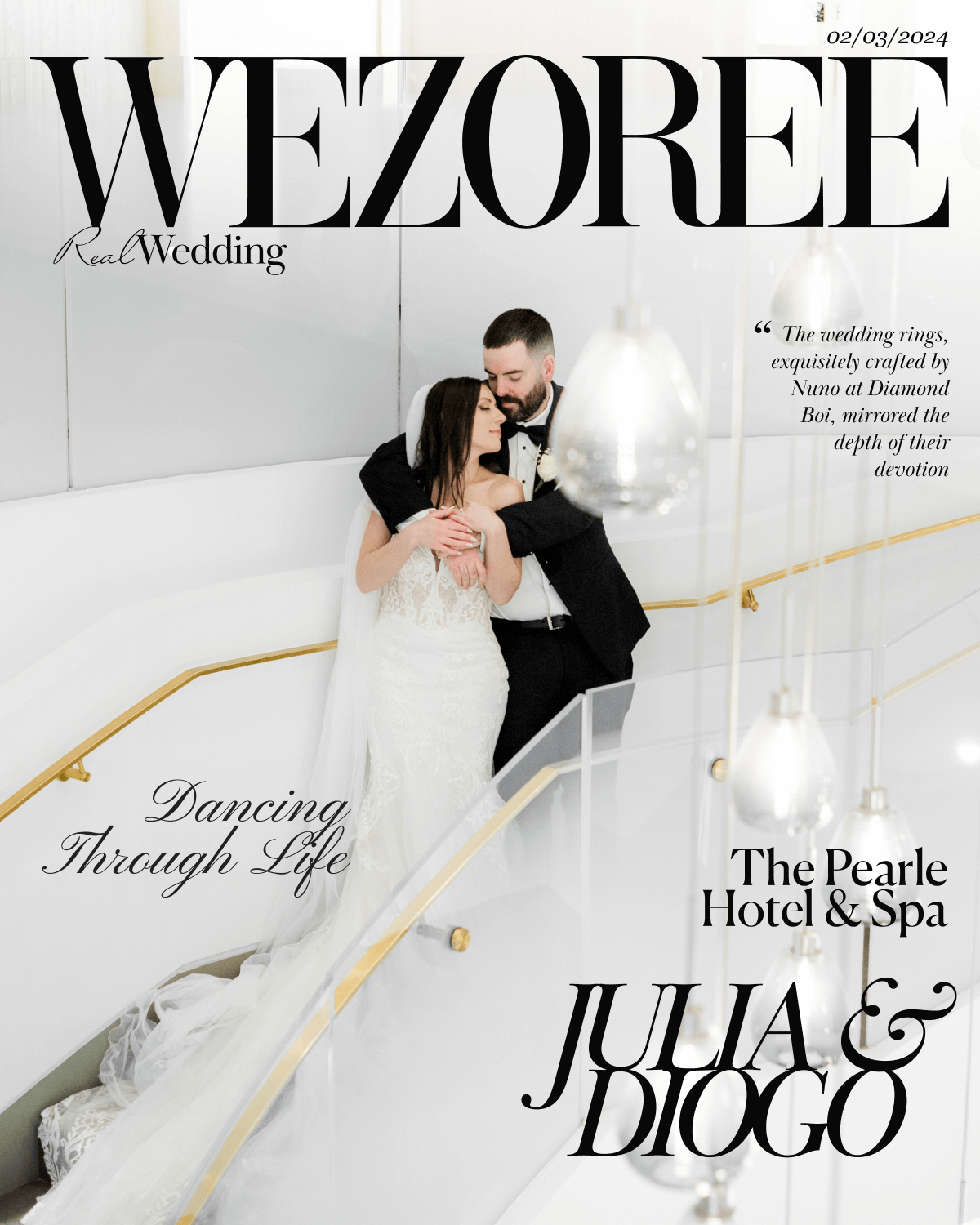 Dancing Through Life: Julia and Diogo's Harmonious Union at The Pearle Hotel & Spa Dancing Through Life: Julia and Diogo's Harmonious Union at The Pearle Hotel & Spa photo