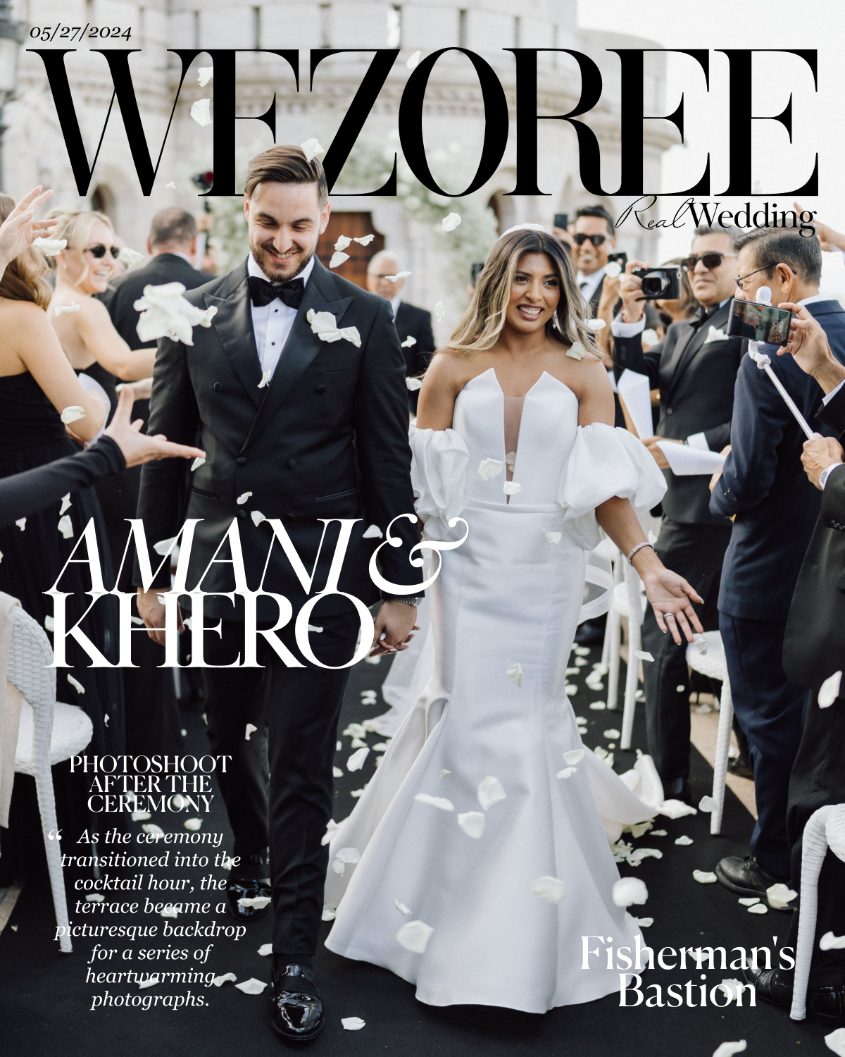 Black Tie Bliss in Budapest: Amani & Khero Wed at Fisherman's Bastion Black Tie Bliss in Budapest: Amani & Khero Wed at Fisherman's Bastion photo