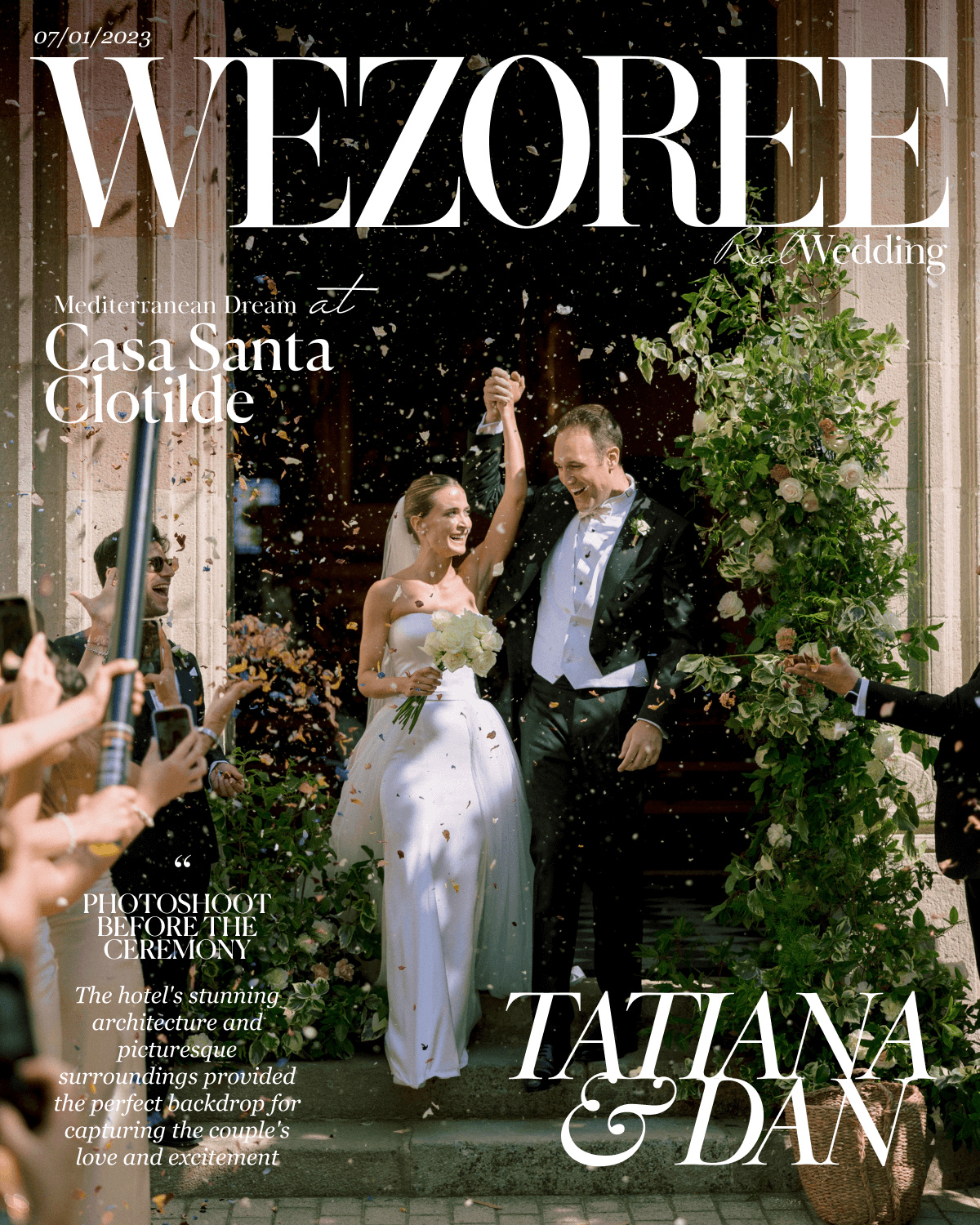 Where Sea Meets Soul: Tatiana and Dan's Elegant Mediterranean Dream at Casa Santa Clotilde Where Sea Meets Soul: Tatiana and Dan's Elegant Mediterranean Dream at Casa Santa Clotilde photo