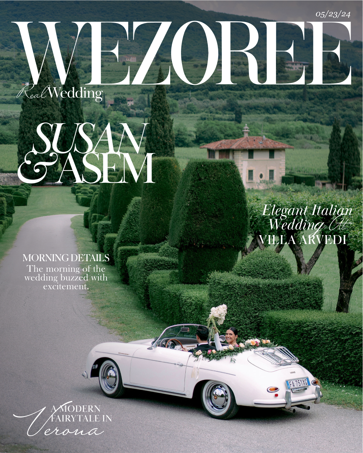 A Modern Fairytale in Verona: Susan & Asem's Elegant Italian Wedding at Villa Arvedi A Modern Fairytale in Verona: Susan & Asem's Elegant Italian Wedding at Villa Arvedi photo