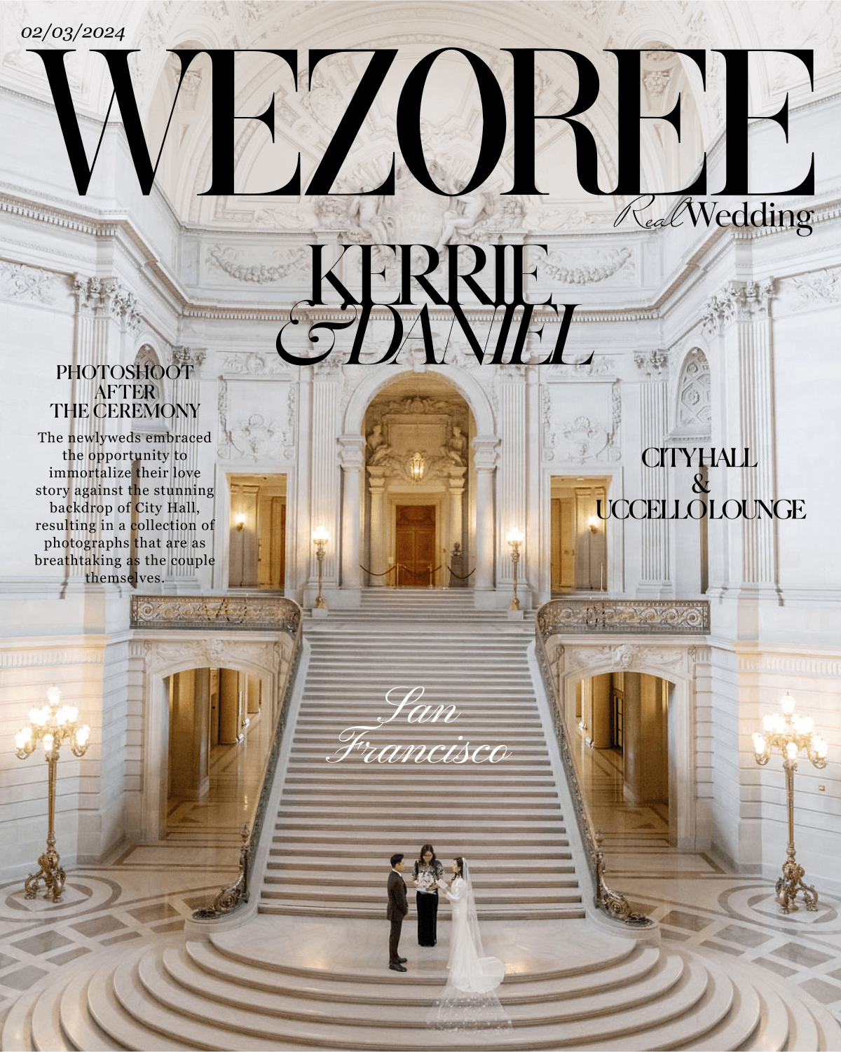 Heart in the City: Kerrie & Daniel’s Elegant Wedding at San Francisco City Hall Heart in the City: Kerrie & Daniel’s Elegant Wedding at San Francisco City Hall photo
