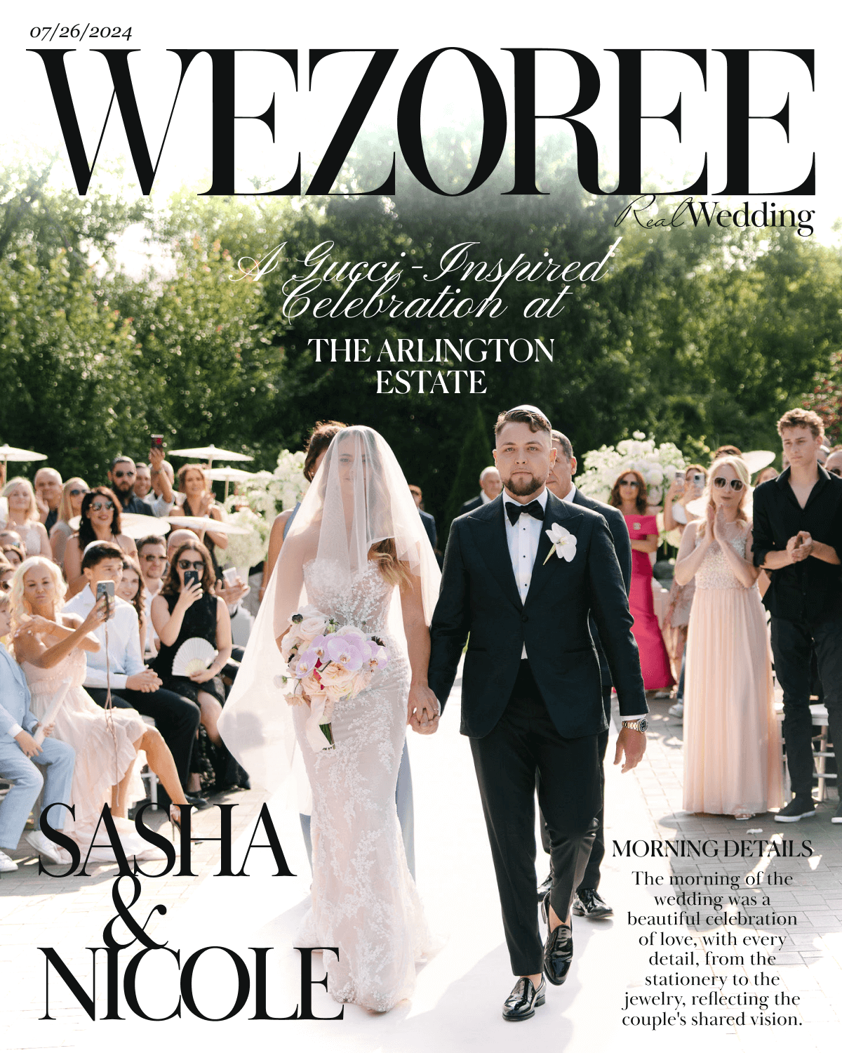 A Gucci-Inspired Celebration: Nicole and Sasha's Wedding at The Arlington Estate A Gucci-Inspired Celebration: Nicole and Sasha's Wedding at The Arlington Estate photo