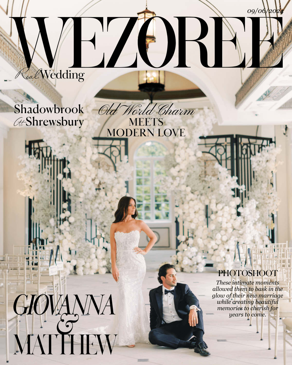 Old World Charm Meets Modern Love: Giovanna and Matthew's Dream Wedding at Shadowbrook at Shrewsbury Old World Charm Meets Modern Love: Giovanna and Matthew's Dream Wedding at Shadowbrook at Shrewsbury photo