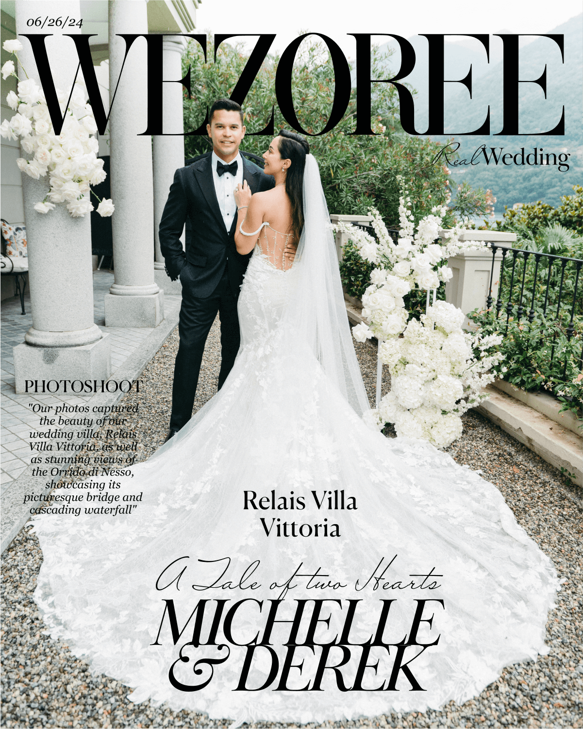 A Tale of Two Hearts: Michelle and Derek's Elegant Wedding at Relais Villa Vittoria A Tale of Two Hearts: Michelle and Derek's Elegant Wedding at Relais Villa Vittoria photo