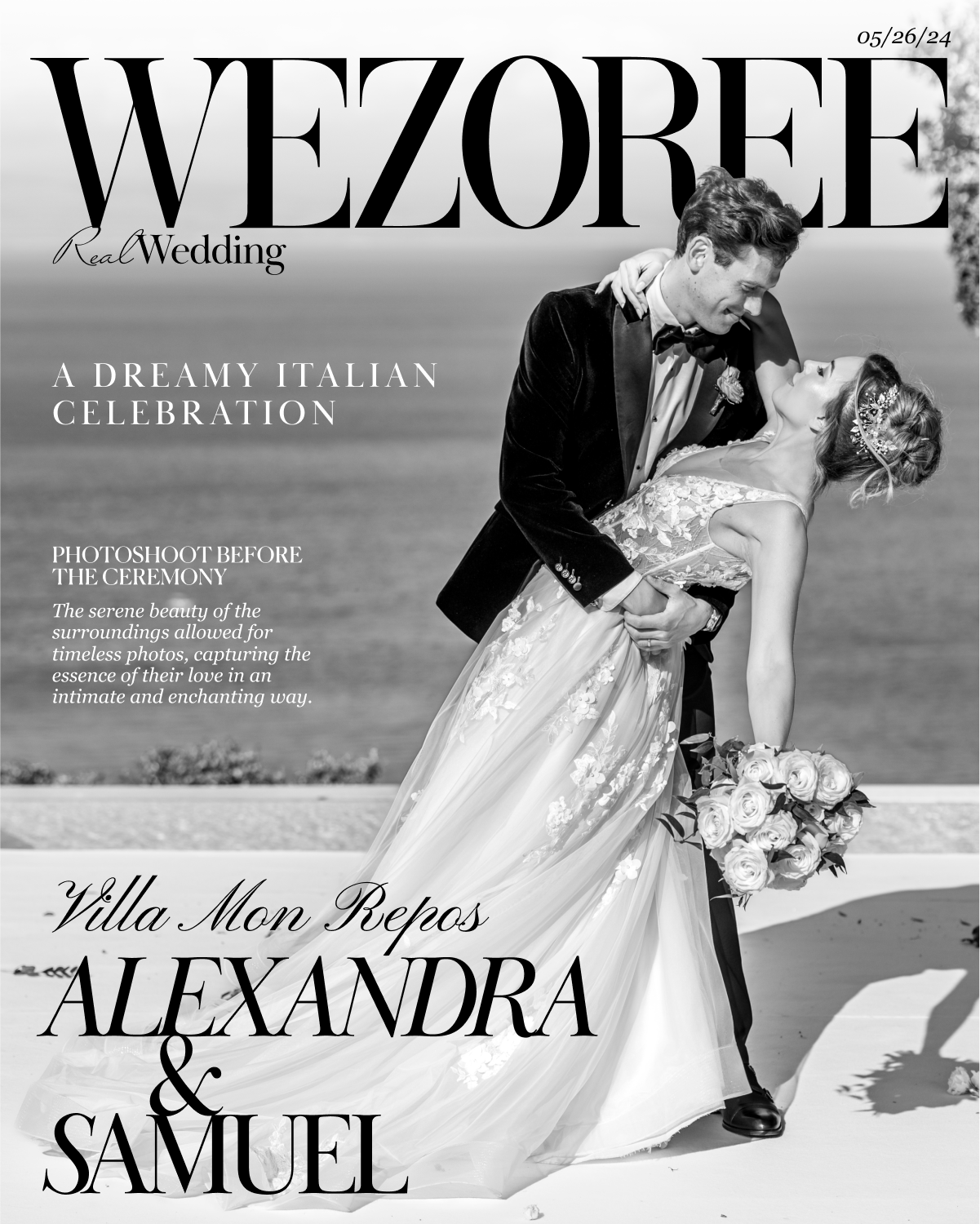 A Dreamy Italian Celebration: Alexandra and Samuel’s Wedding at Villa Mon Repos A Dreamy Italian Celebration: Alexandra and Samuel’s Wedding at Villa Mon Repos photo