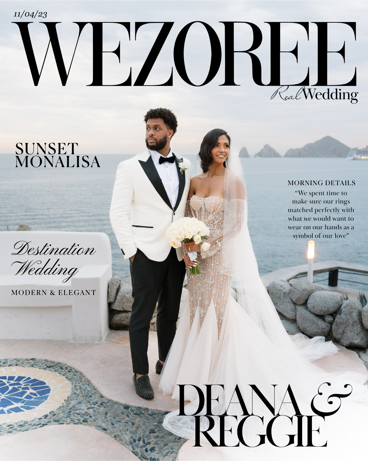 Deana & Reggie: A Modern Elegant Destination Wedding at Sunset Monalisa Deana & Reggie: A Modern Elegant Destination Wedding at Sunset Monalisa photo