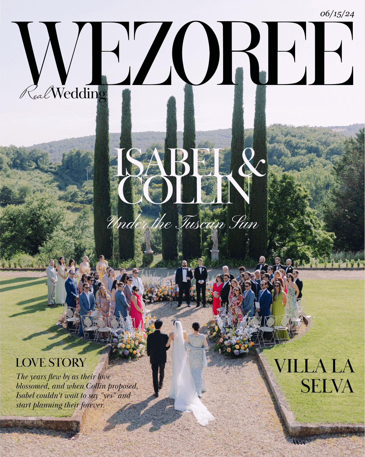 Under the Tuscan Sun: Isabel and Collin's Enchanting Wedding at Villa La Selva Under the Tuscan Sun: Isabel and Collin's Enchanting Wedding at Villa La Selva photo
