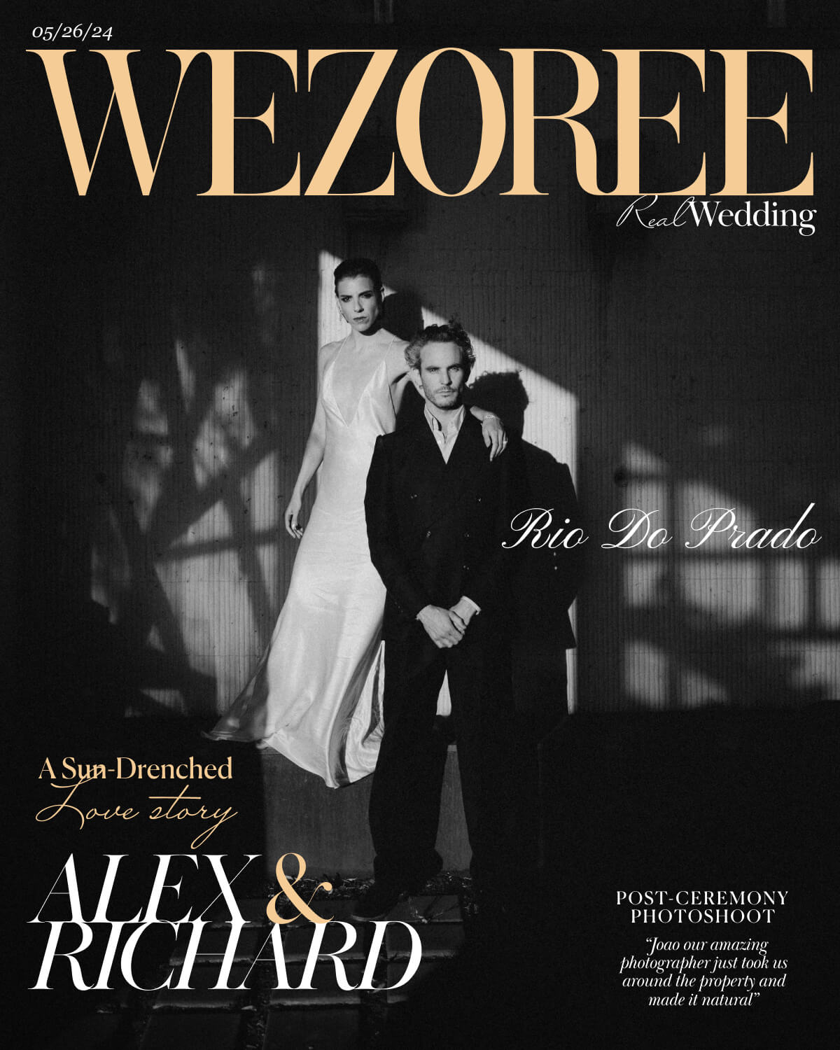 A Sun-Drenched Love Story: Alex & Rich's Elegant Portuguese Wedding at Rio do Prado photo