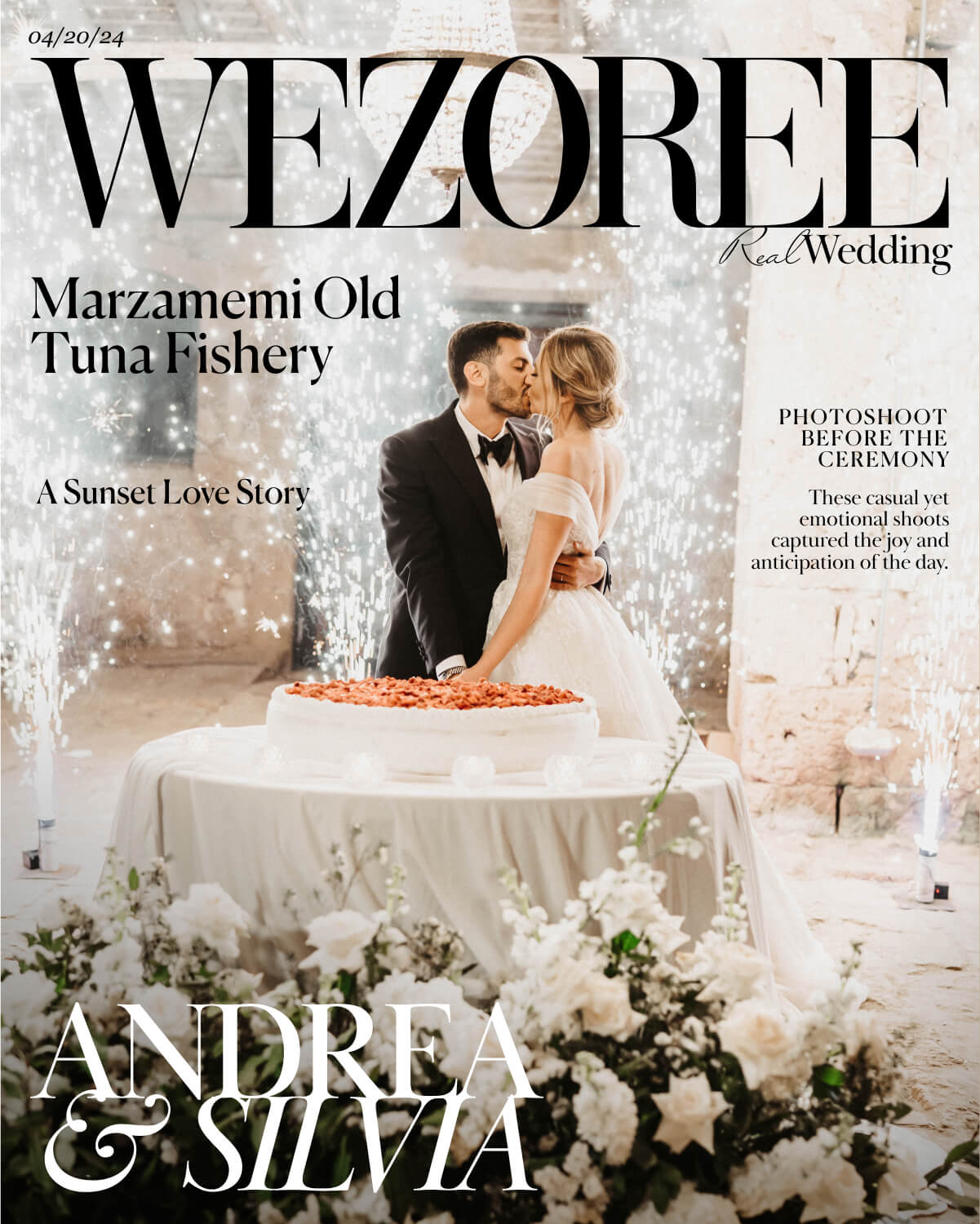 A Sunset Love Story: Andrea and Silvia's Enchanting Wedding at Marzamemi Old Tuna Fishery photo