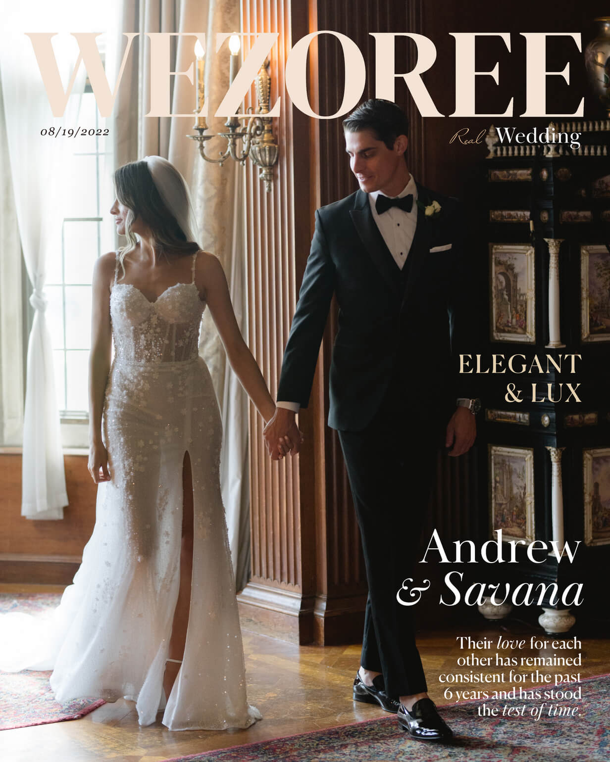 Andrew and Savana’s Elegant Wedding at Meadowbrook Hall & Gardens photo