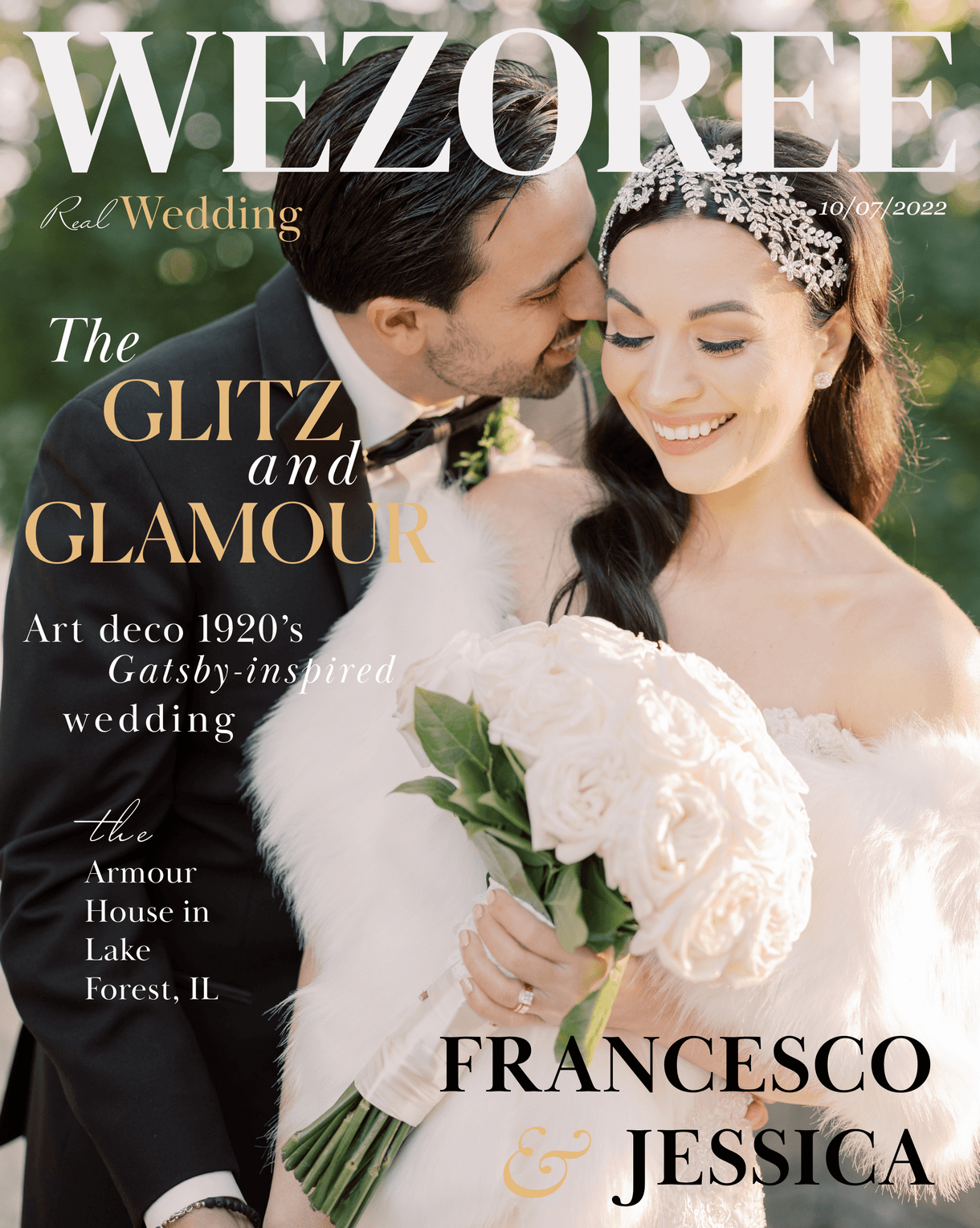 Francesco and Jessica’s Art Deco 1920’s Gatsby-Inspired Wedding Francesco and Jessica’s Art Deco 1920’s Gatsby-Inspired Wedding photo