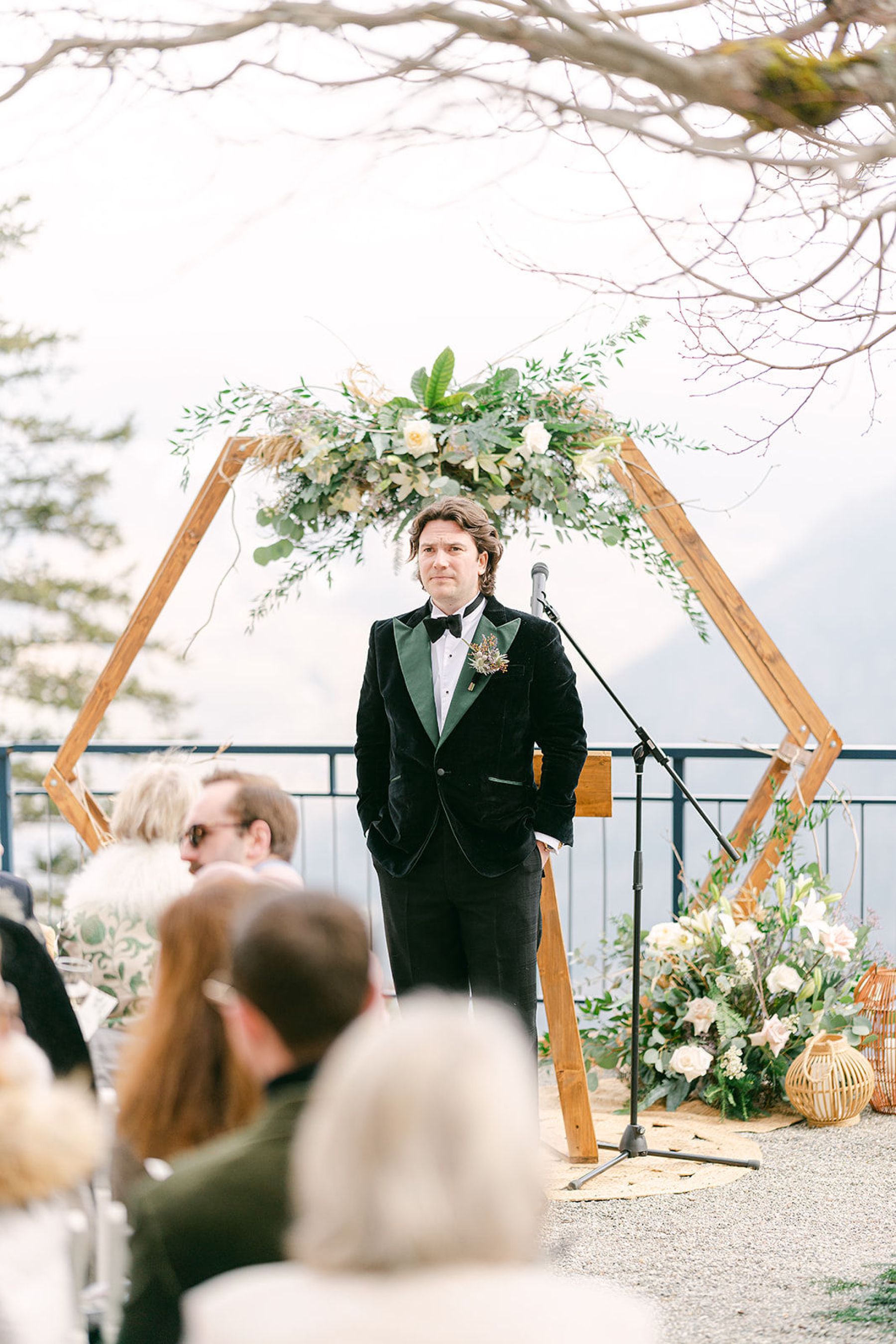 Vintage Elegance in the Swiss Alps: Ayla &amp; Jack's Bespoke Wedding at Hotel Splendide photo