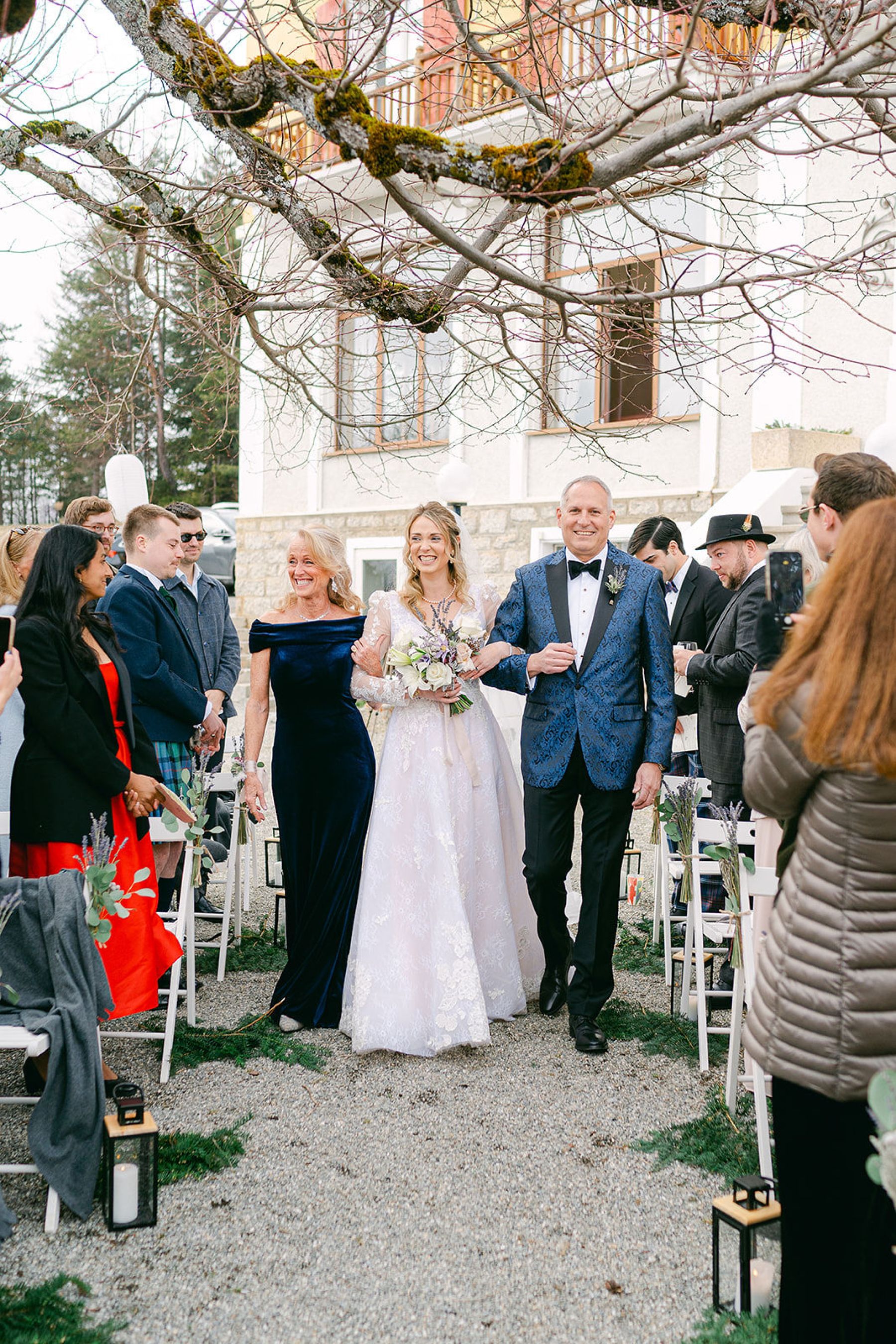 Vintage Elegance in the Swiss Alps: Ayla &amp; Jack's Bespoke Wedding at Hotel Splendide photo