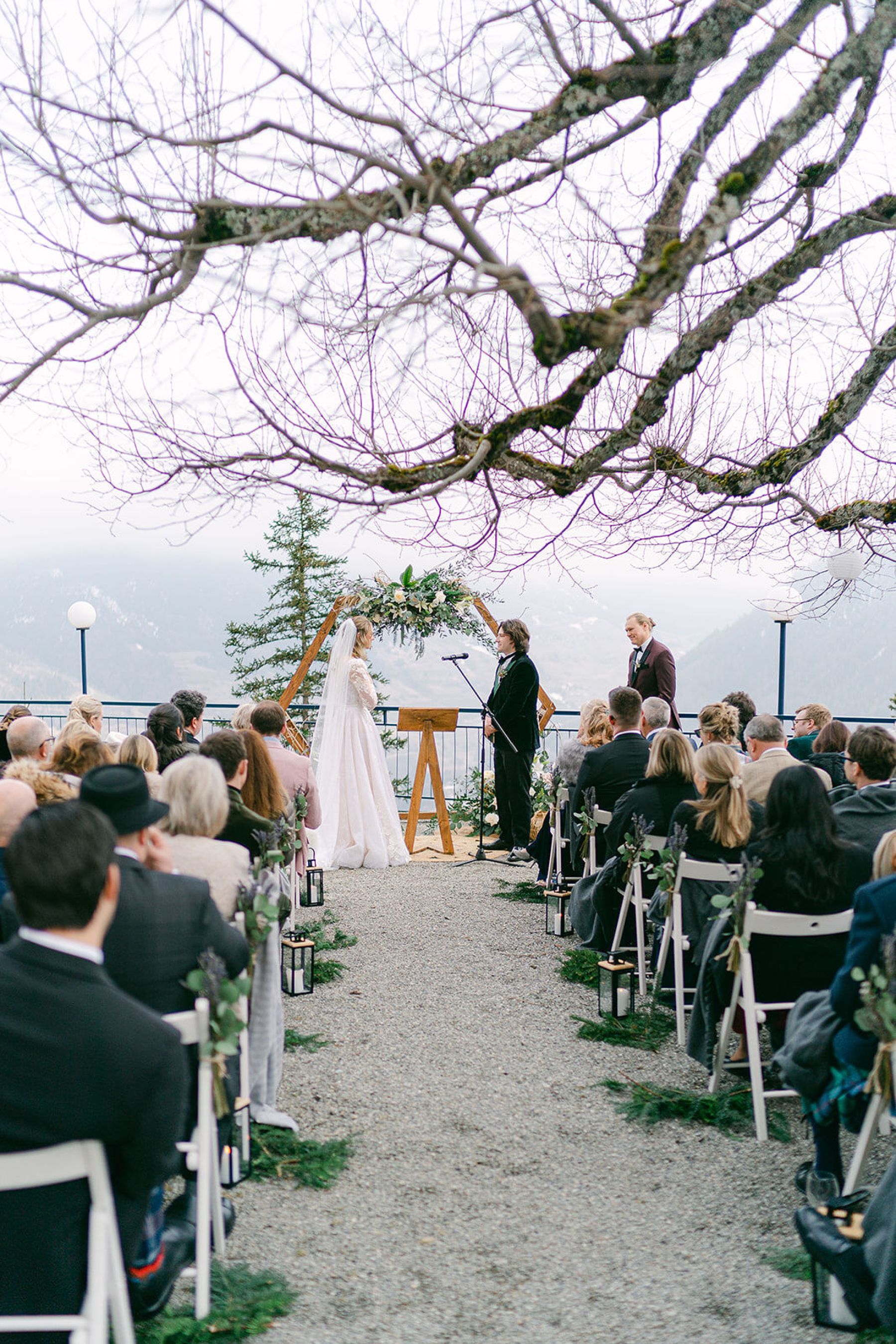 Vintage Elegance in the Swiss Alps: Ayla &amp; Jack's Bespoke Wedding at Hotel Splendide photo
