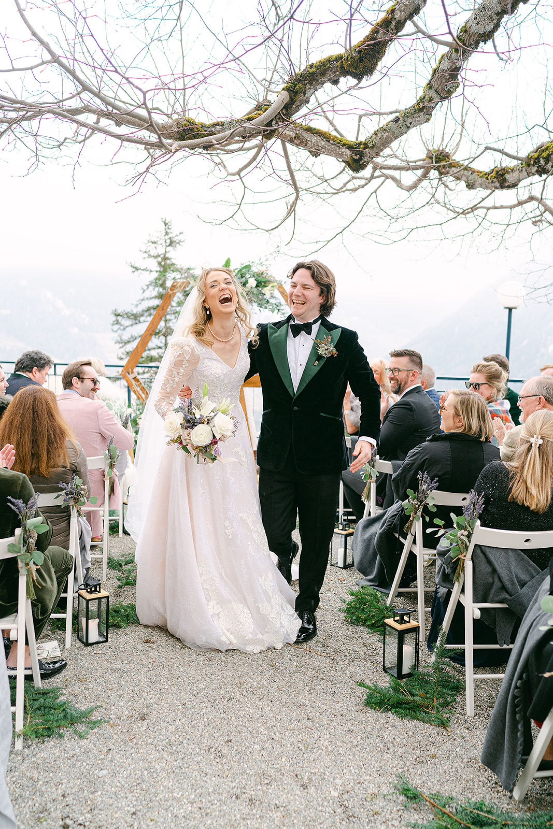 Vintage Elegance in the Swiss Alps: Ayla &amp; Jack's Bespoke Wedding at Hotel Splendide photo