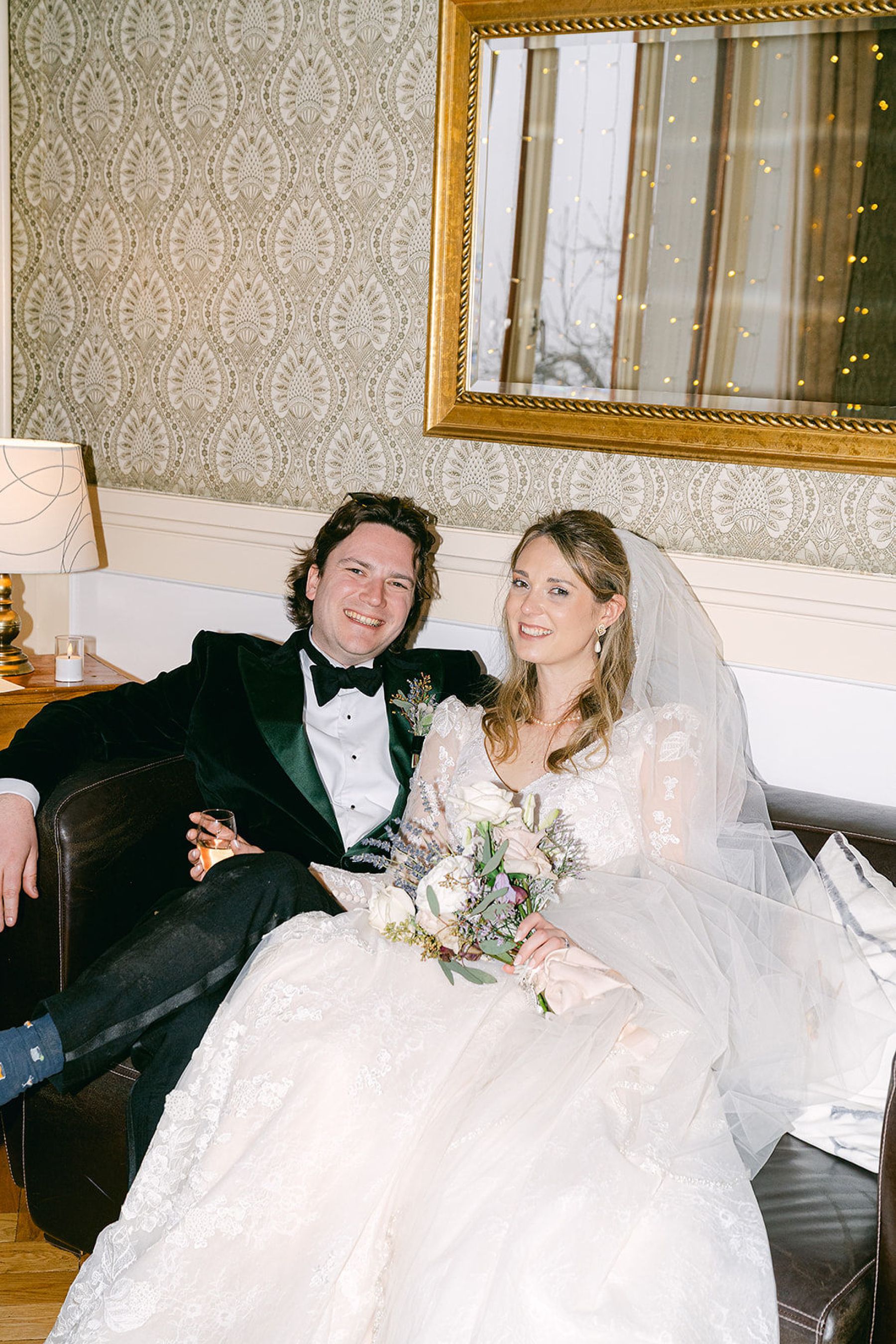 Vintage Elegance in the Swiss Alps: Ayla &amp; Jack's Bespoke Wedding at Hotel Splendide photo