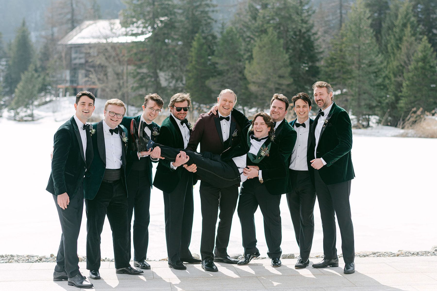 Vintage Elegance in the Swiss Alps: Ayla &amp; Jack's Bespoke Wedding at Hotel Splendide photo