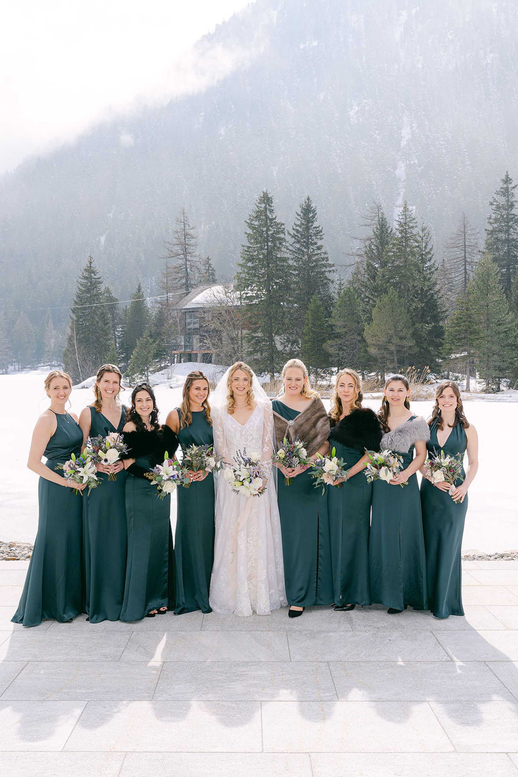 Vintage Elegance in the Swiss Alps: Ayla &amp; Jack's Bespoke Wedding at Hotel Splendide photo