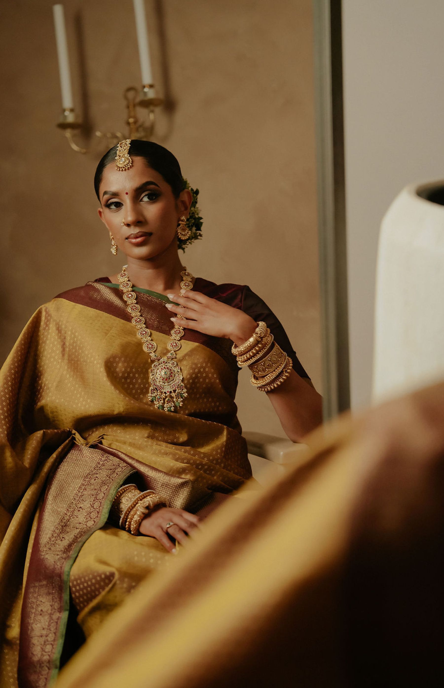  A Greenhouse Romance: Sinthura and Kavithan's Tamil Wedding at Quarry Lion Golf Resort photo