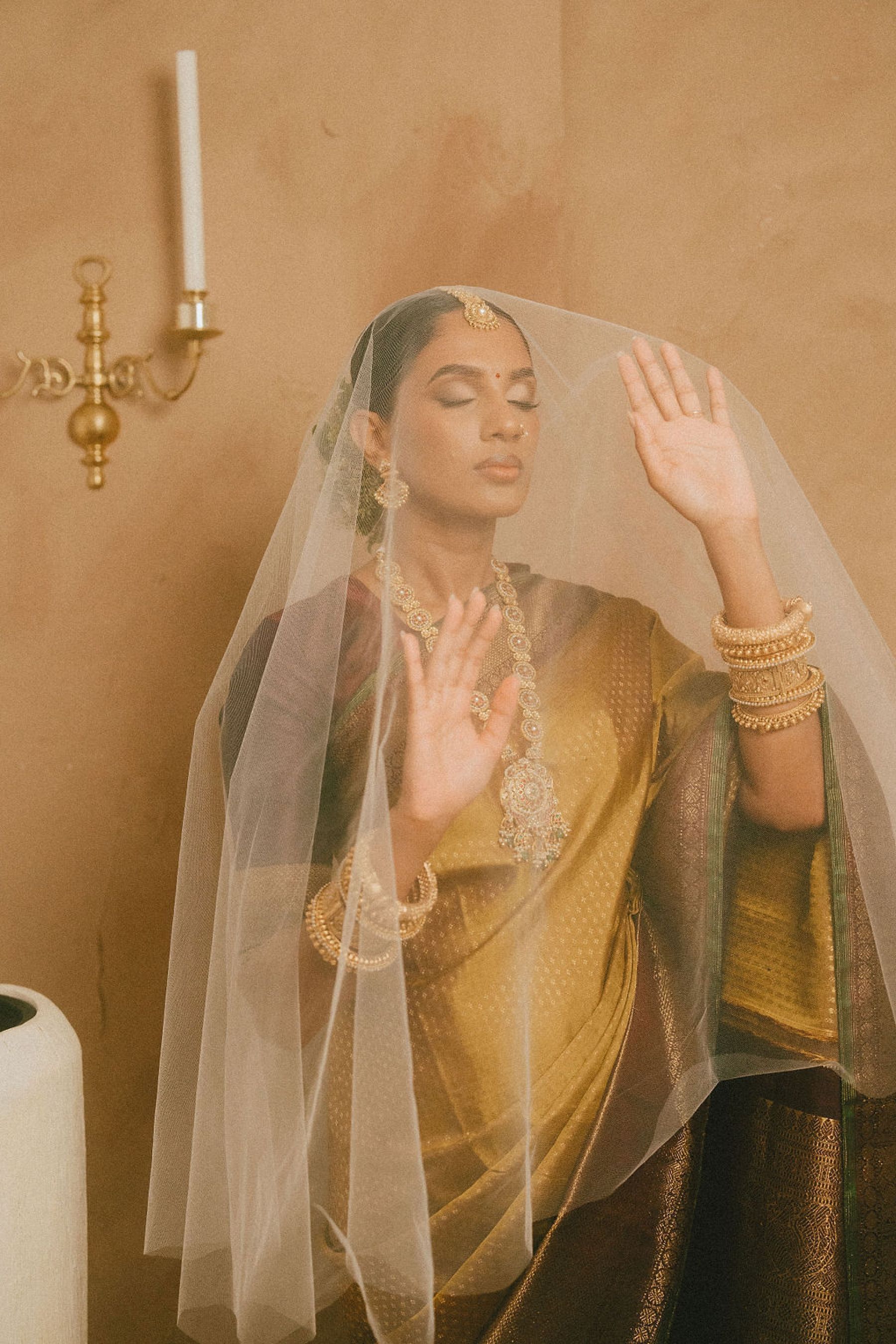  A Greenhouse Romance: Sinthura and Kavithan's Tamil Wedding at Quarry Lion Golf Resort photo