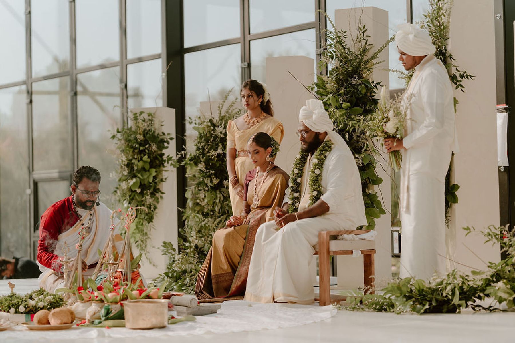  A Greenhouse Romance: Sinthura and Kavithan's Tamil Wedding at Quarry Lion Golf Resort photo