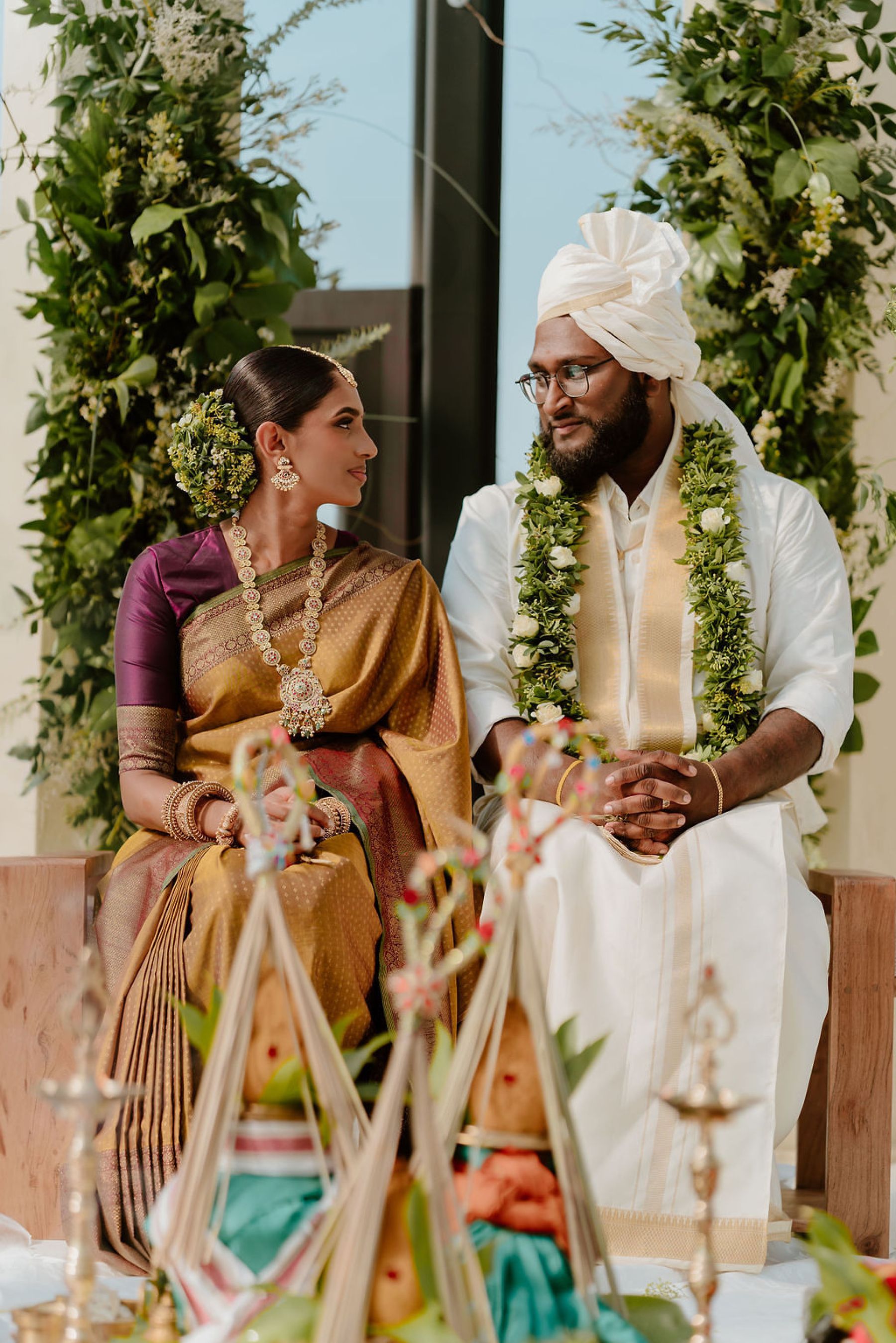 A Greenhouse Romance: Sinthura and Kavithan's Tamil Wedding at Quarry Lion Golf Resort photo
