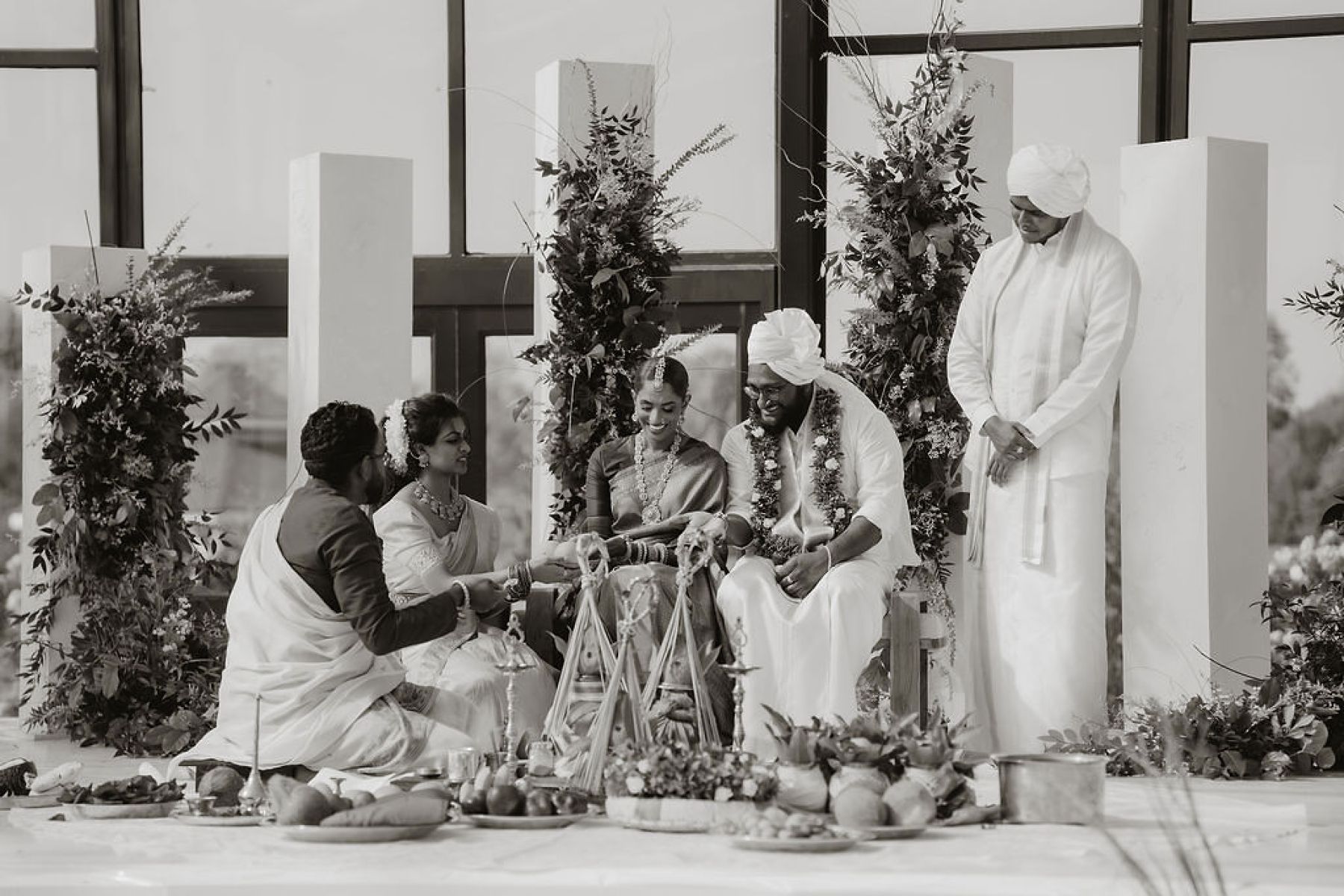  A Greenhouse Romance: Sinthura and Kavithan's Tamil Wedding at Quarry Lion Golf Resort photo