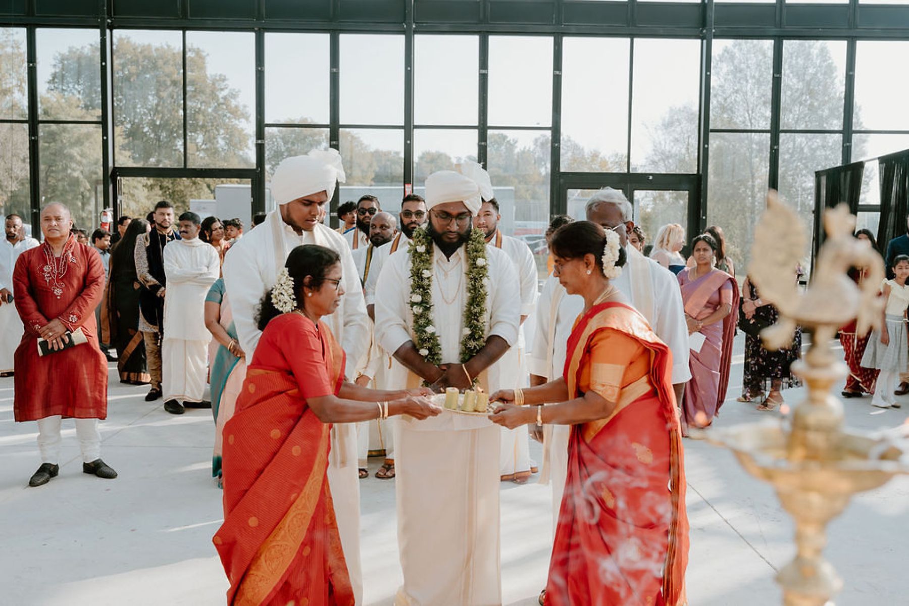  A Greenhouse Romance: Sinthura and Kavithan's Tamil Wedding at Quarry Lion Golf Resort photo