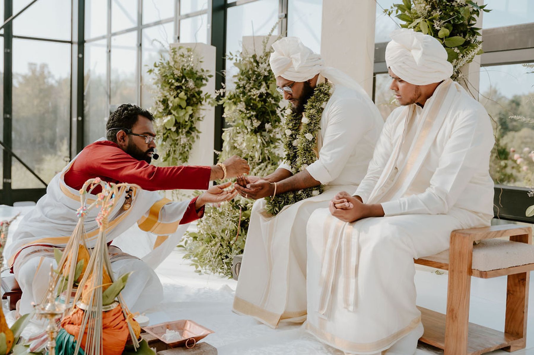  A Greenhouse Romance: Sinthura and Kavithan's Tamil Wedding at Quarry Lion Golf Resort photo
