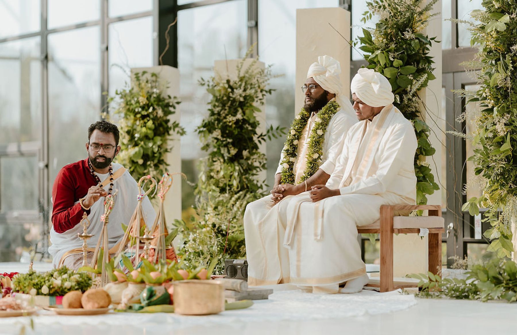  A Greenhouse Romance: Sinthura and Kavithan's Tamil Wedding at Quarry Lion Golf Resort photo