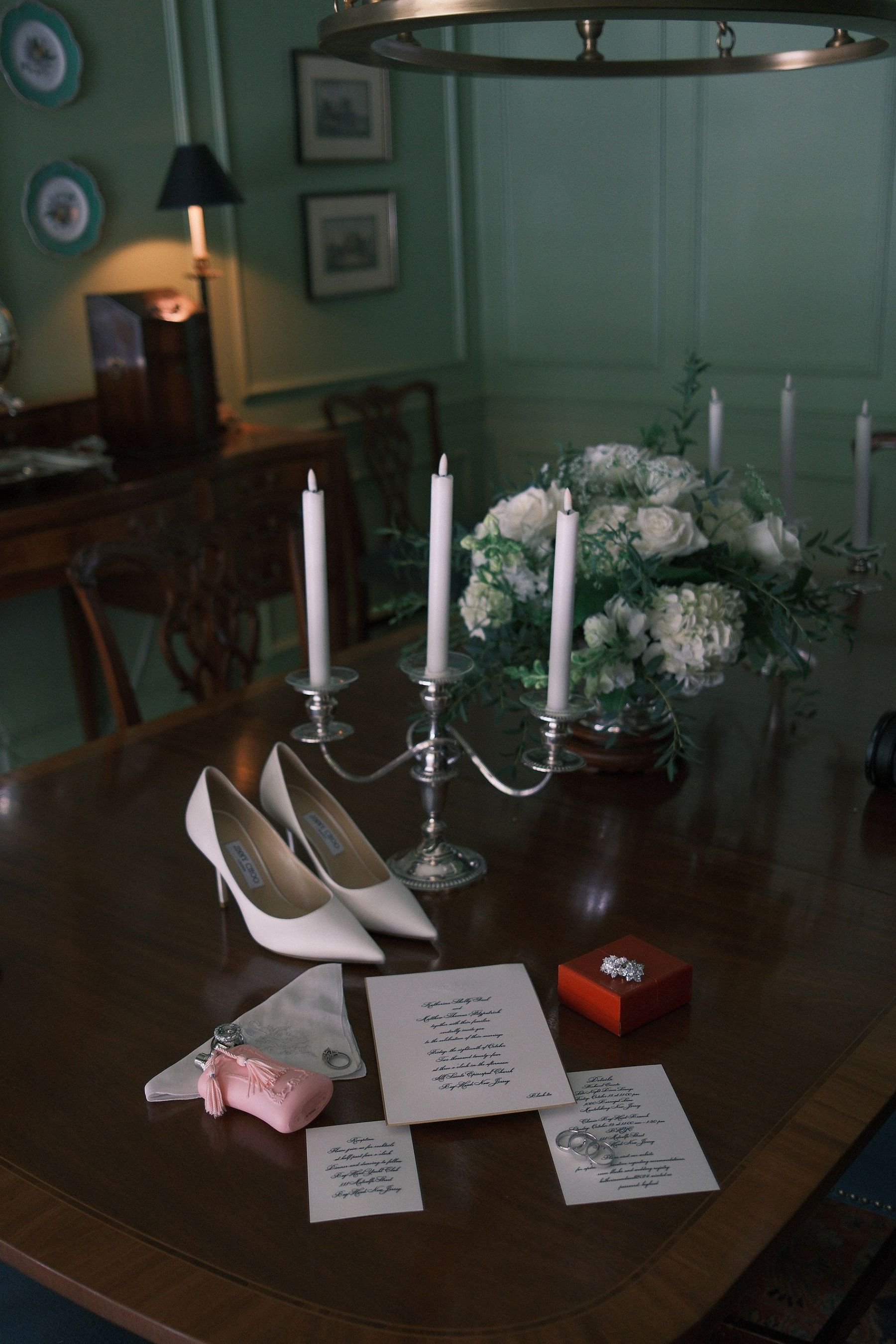 Katherine &amp; Matt's Classic English Garden Wedding at Bay Head Yacht Club photo