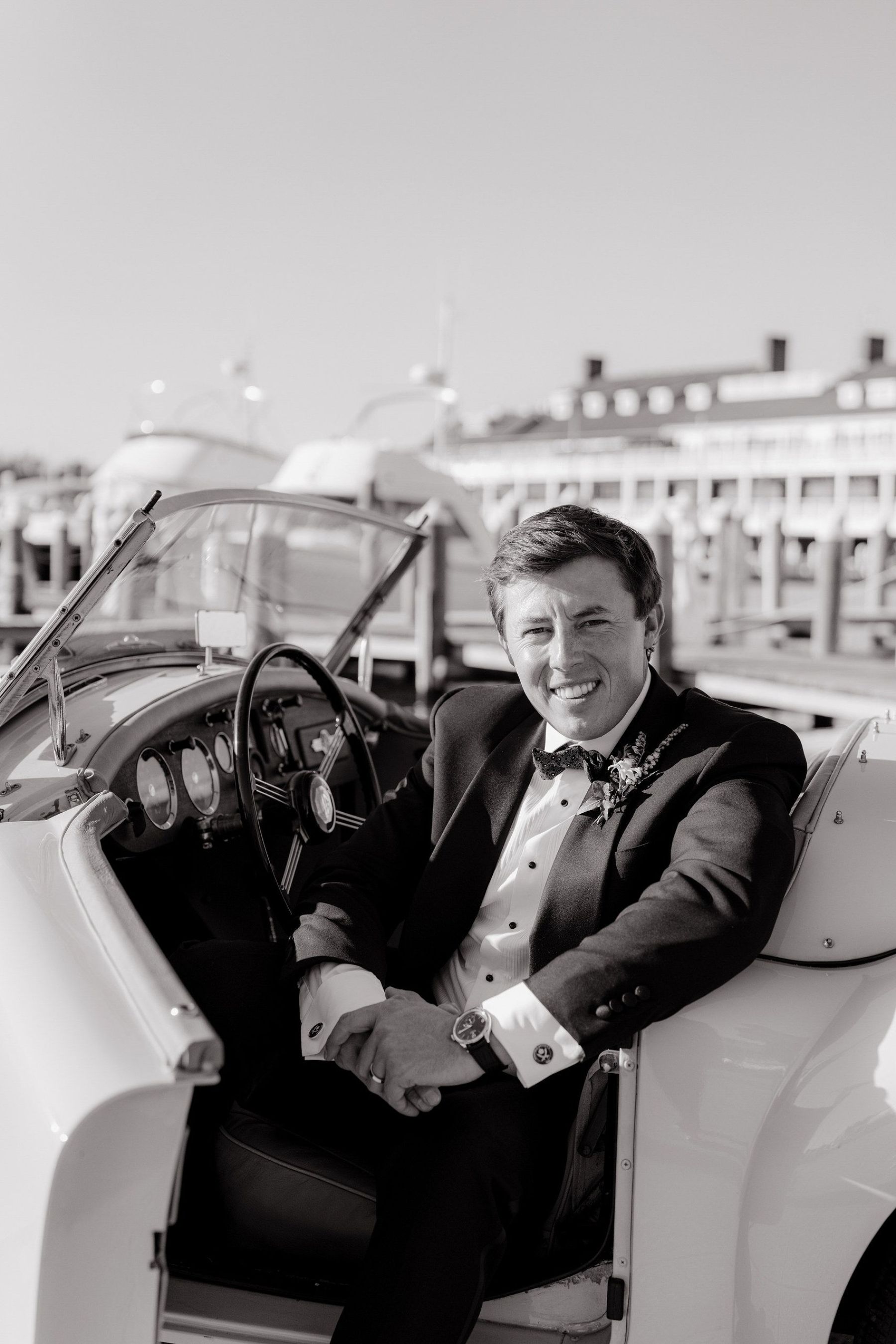 Katherine &amp; Matt's Classic English Garden Wedding at Bay Head Yacht Club photo