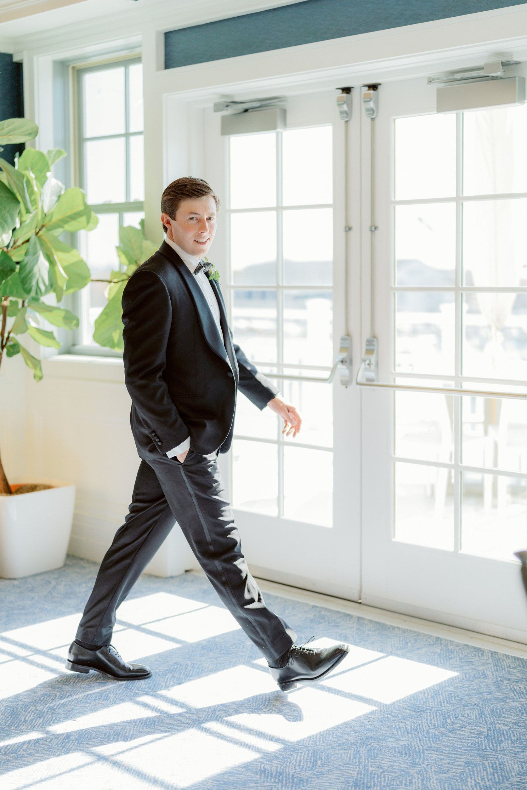 Katherine &amp; Matt's Classic English Garden Wedding at Bay Head Yacht Club photo