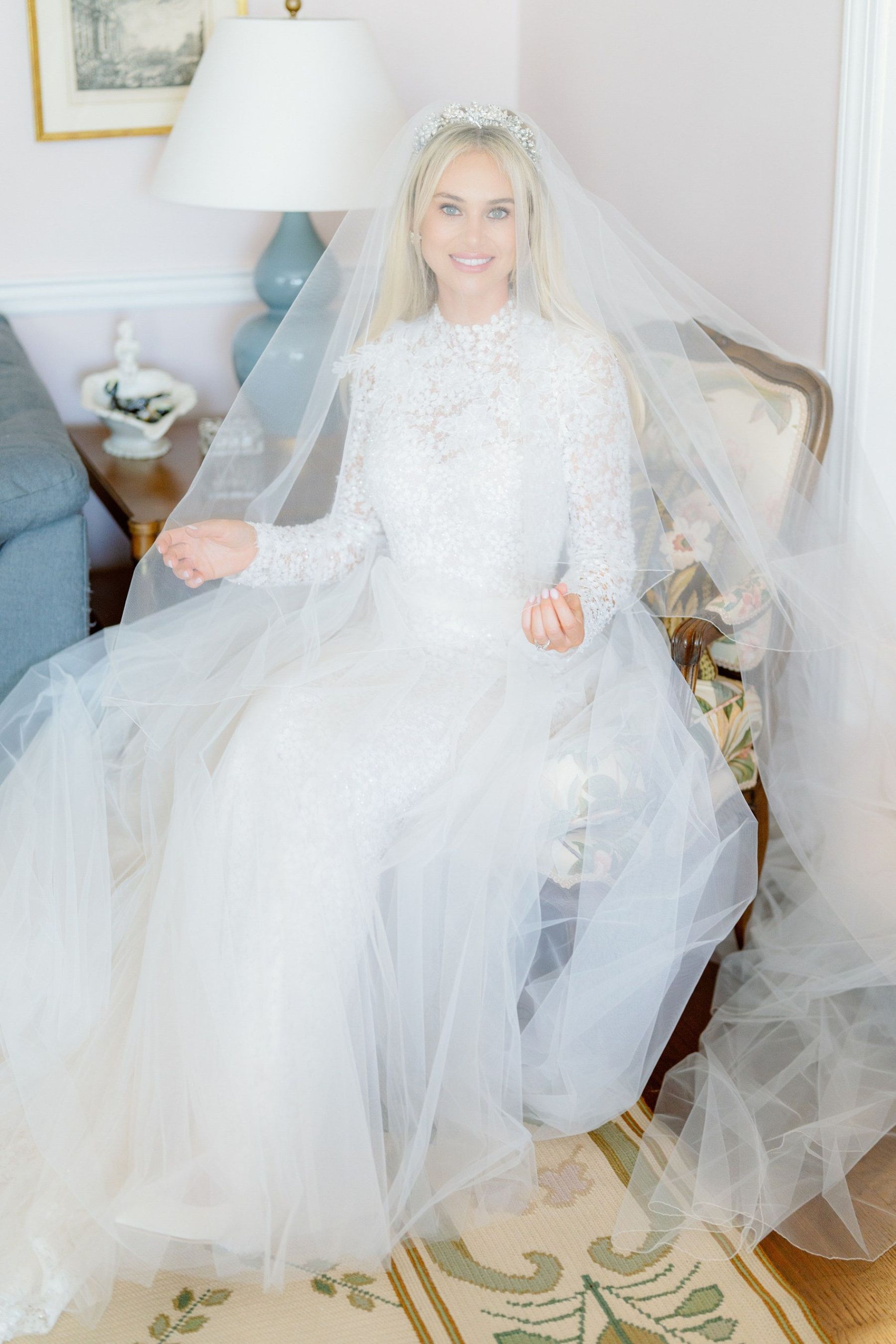 Katherine &amp; Matt's Classic English Garden Wedding at Bay Head Yacht Club photo