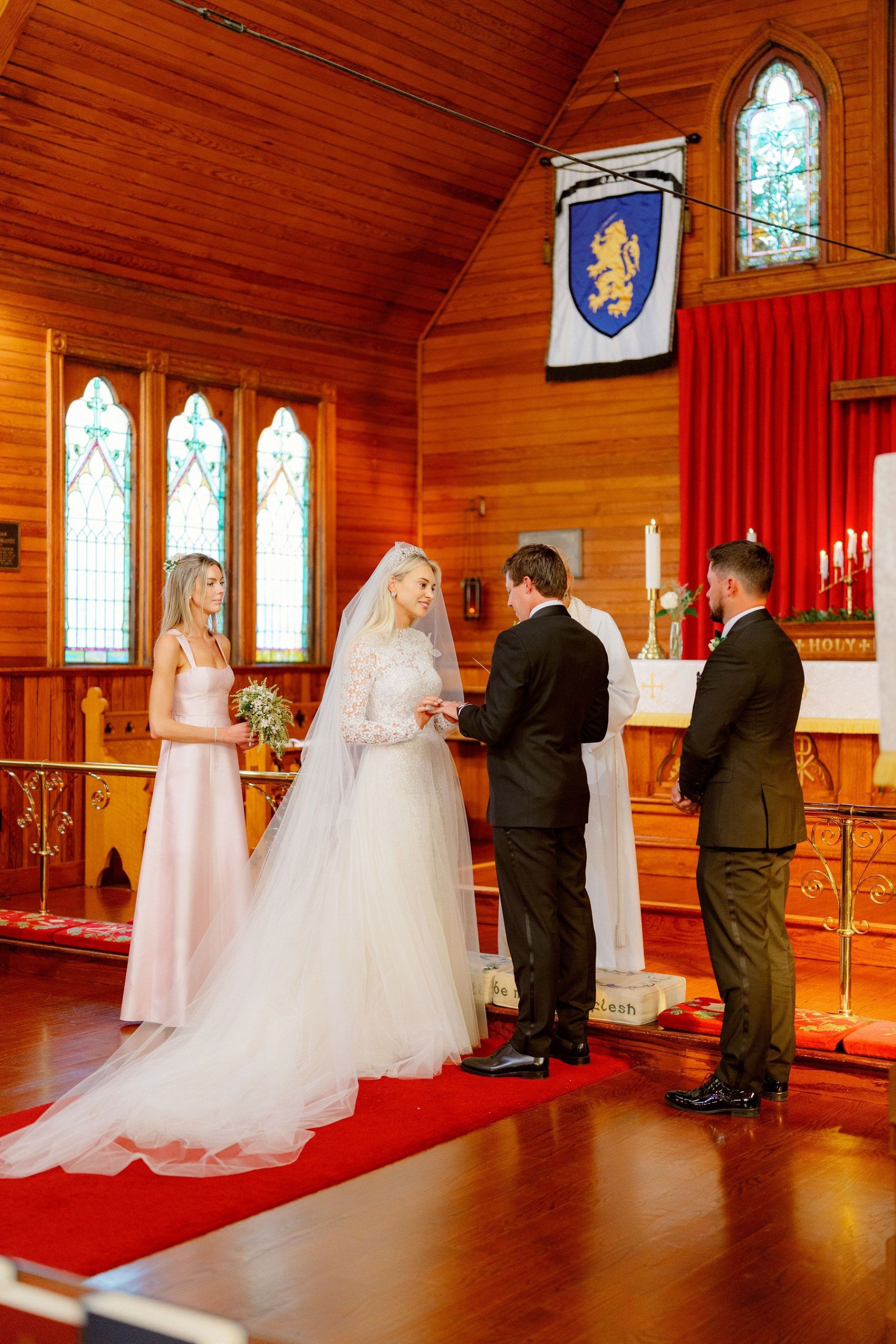 Katherine &amp; Matt's Classic English Garden Wedding at Bay Head Yacht Club photo