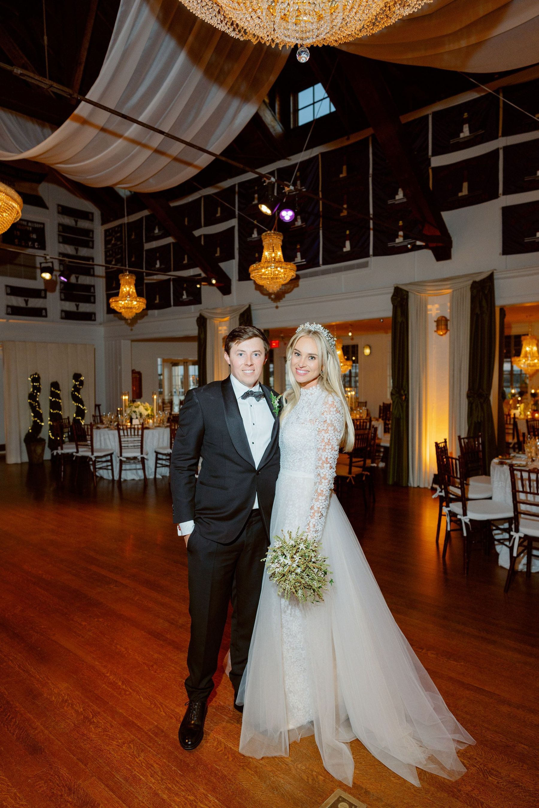 Katherine &amp; Matt's Classic English Garden Wedding at Bay Head Yacht Club photo