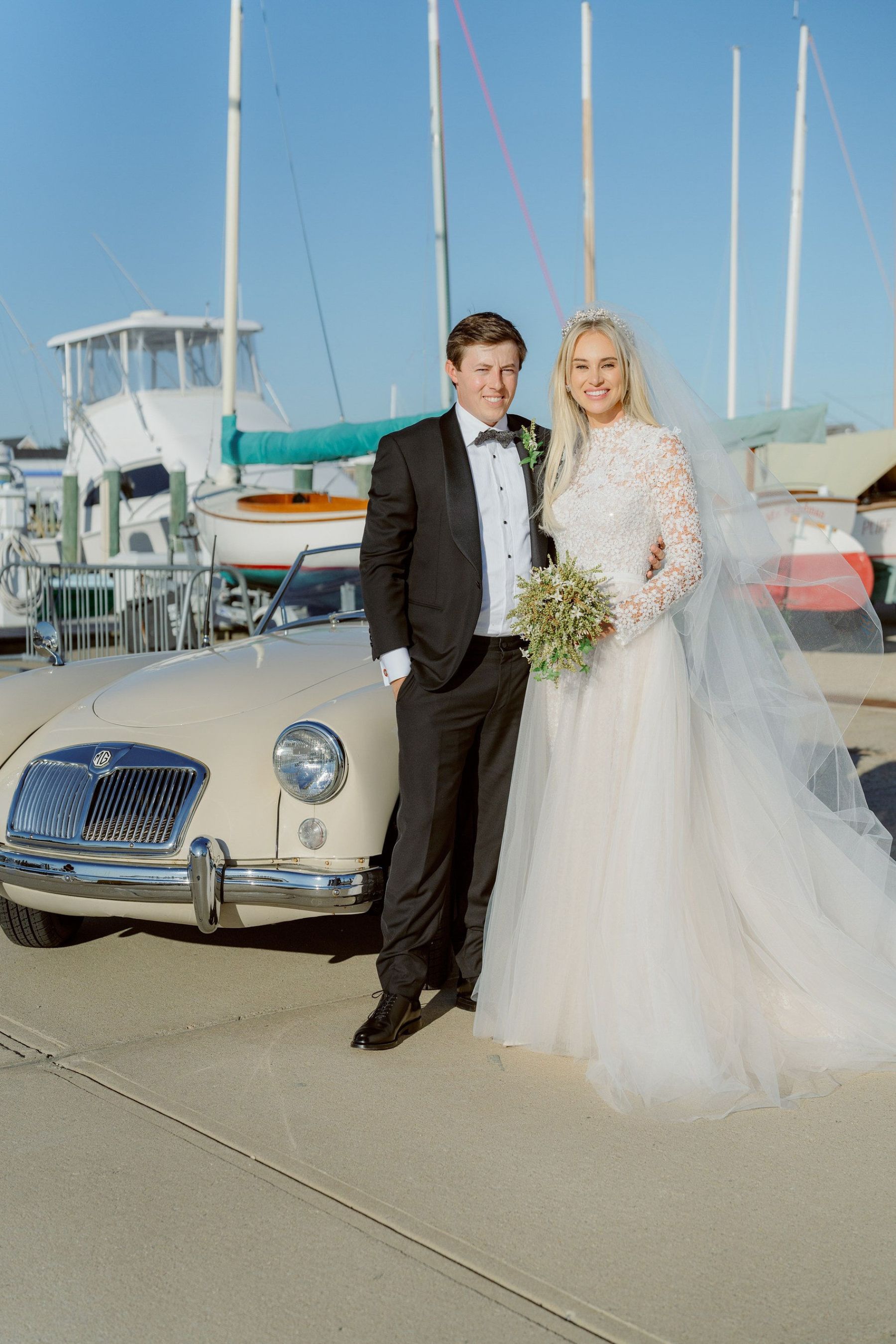 Katherine &amp; Matt's Classic English Garden Wedding at Bay Head Yacht Club photo