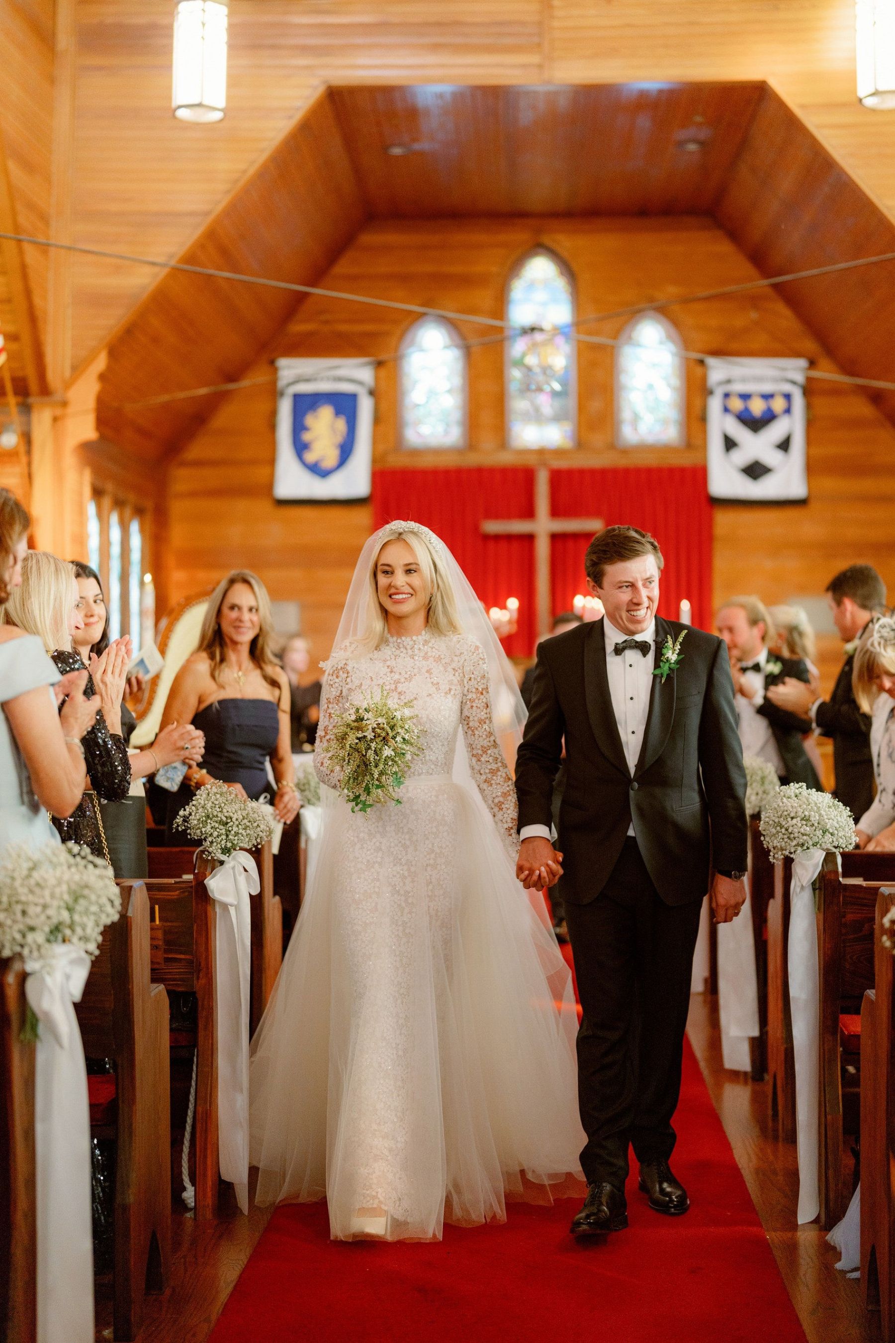 Katherine &amp; Matt's Classic English Garden Wedding at Bay Head Yacht Club photo