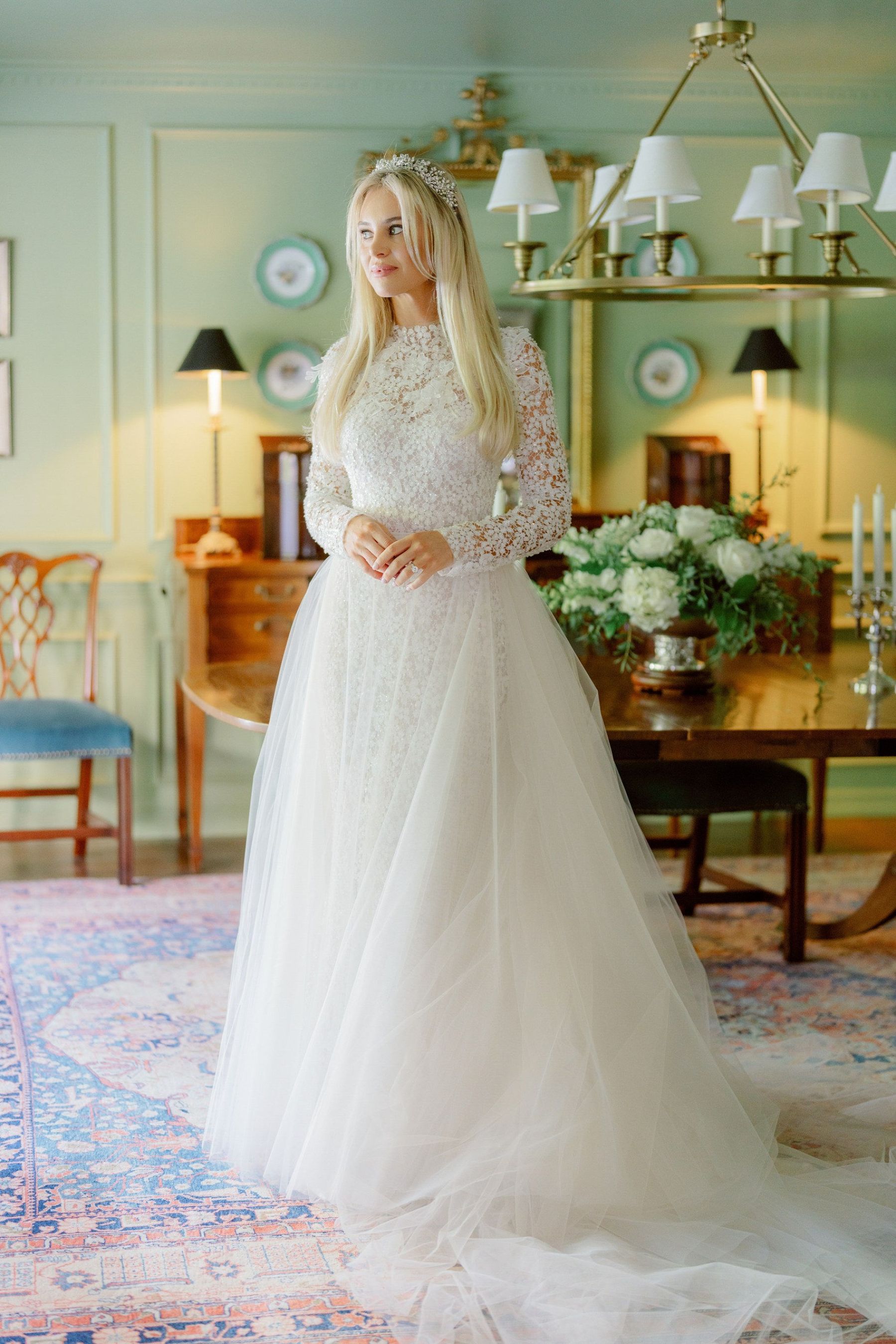 Katherine &amp; Matt's Classic English Garden Wedding at Bay Head Yacht Club photo