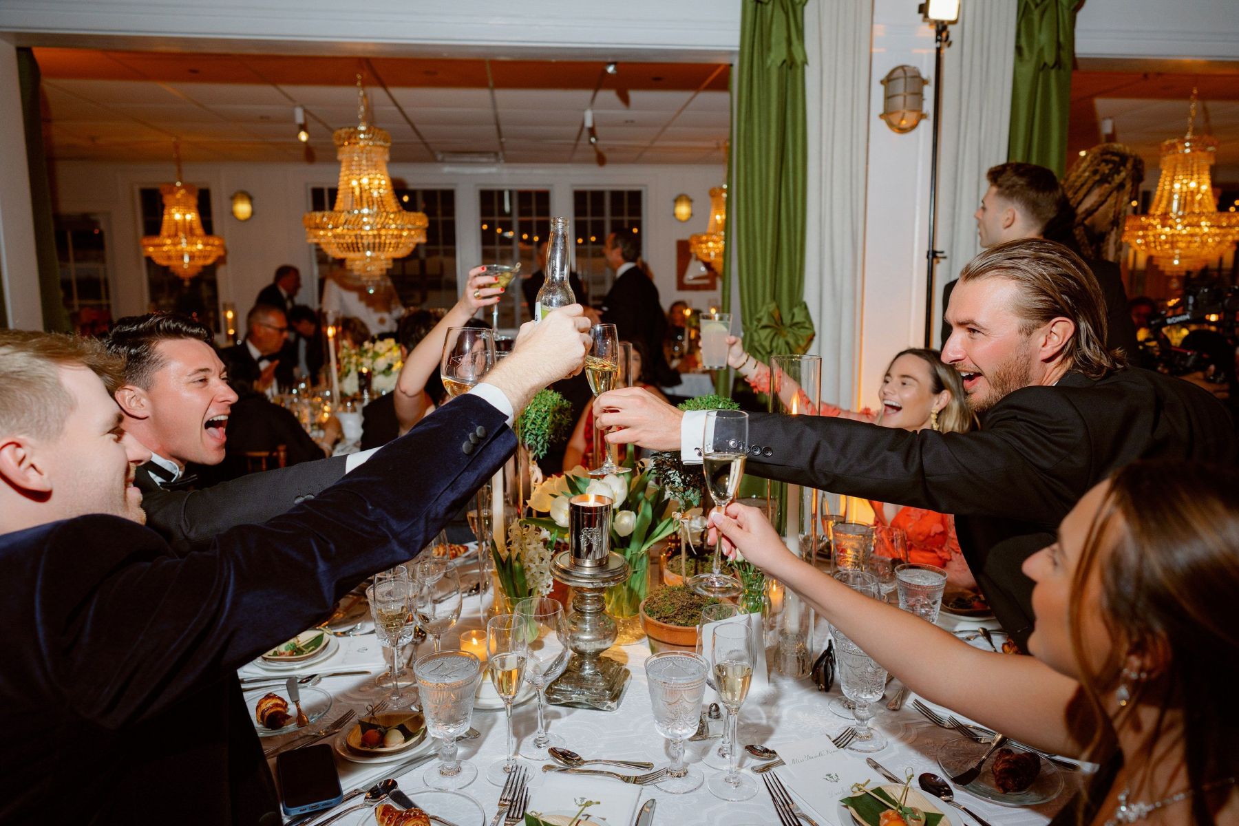 Katherine &amp; Matt's Classic English Garden Wedding at Bay Head Yacht Club photo