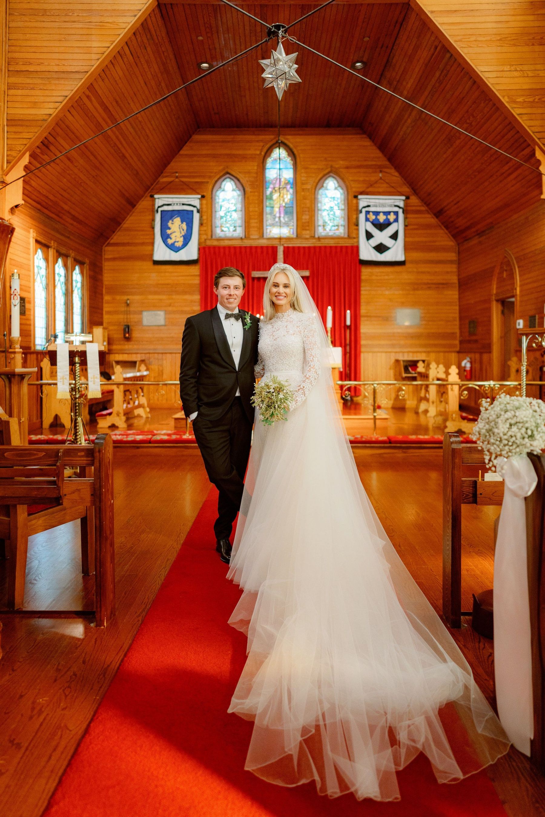 Katherine &amp; Matt's Classic English Garden Wedding at Bay Head Yacht Club photo