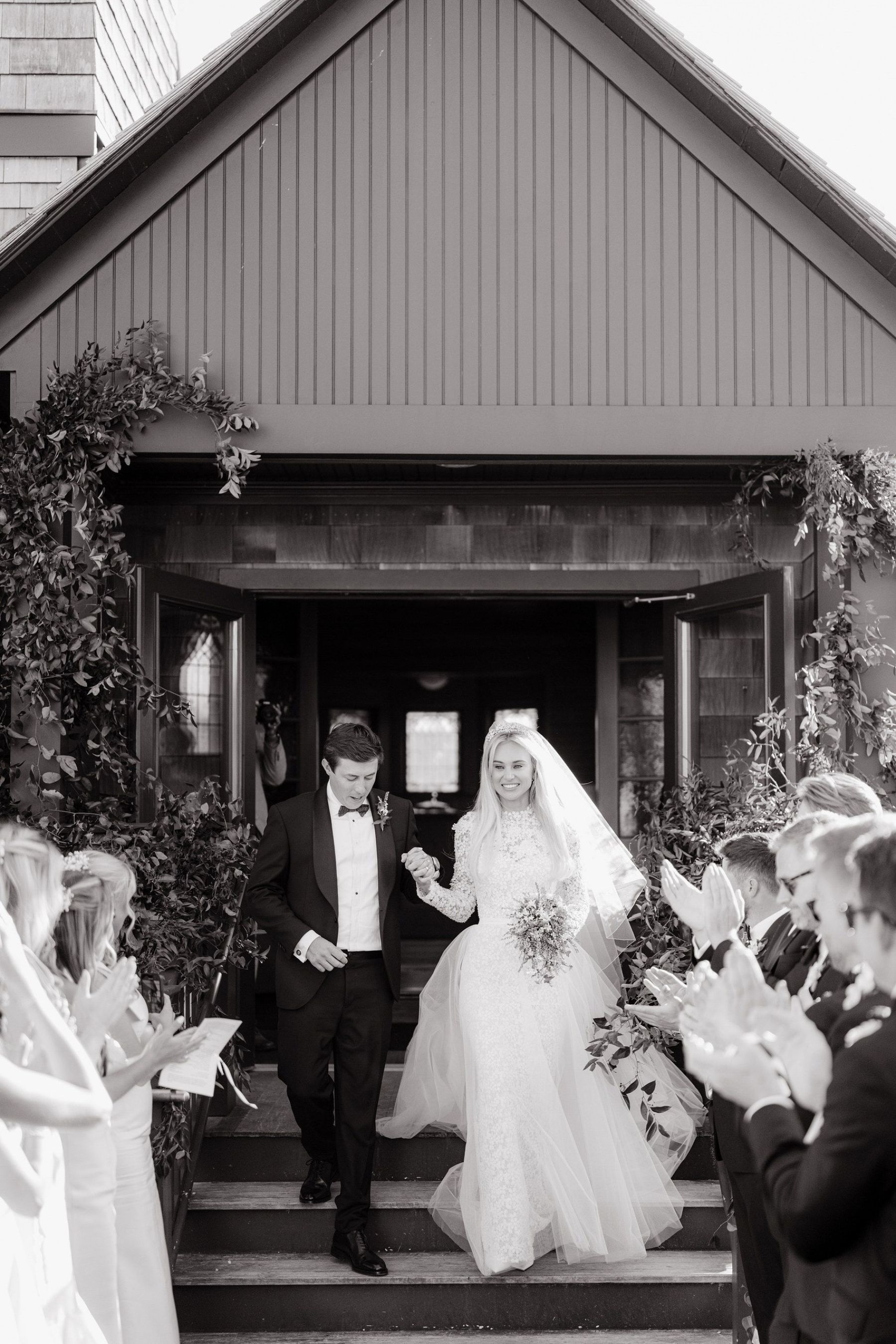 Katherine &amp; Matt's Classic English Garden Wedding at Bay Head Yacht Club photo