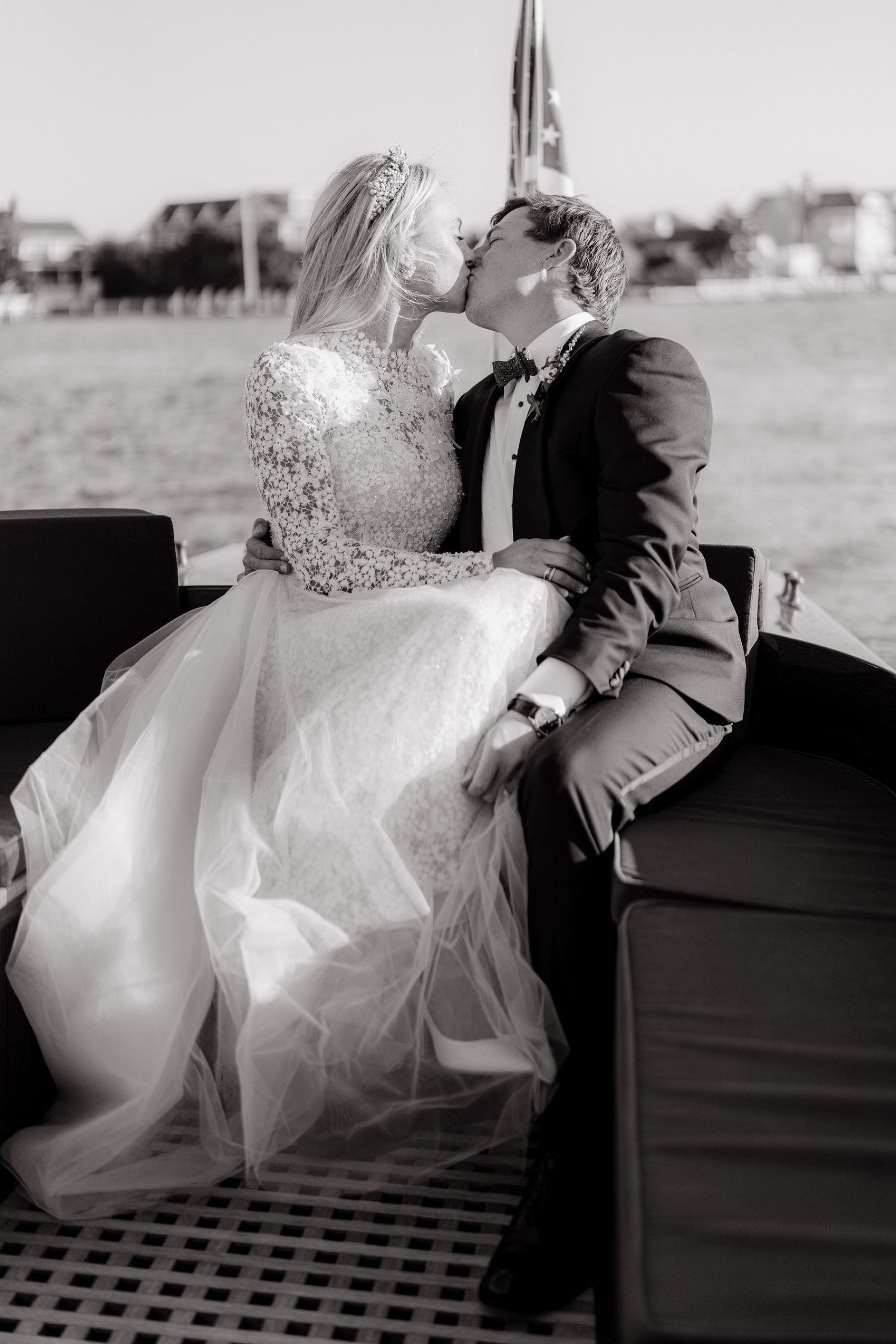 Katherine &amp; Matt's Classic English Garden Wedding at Bay Head Yacht Club photo